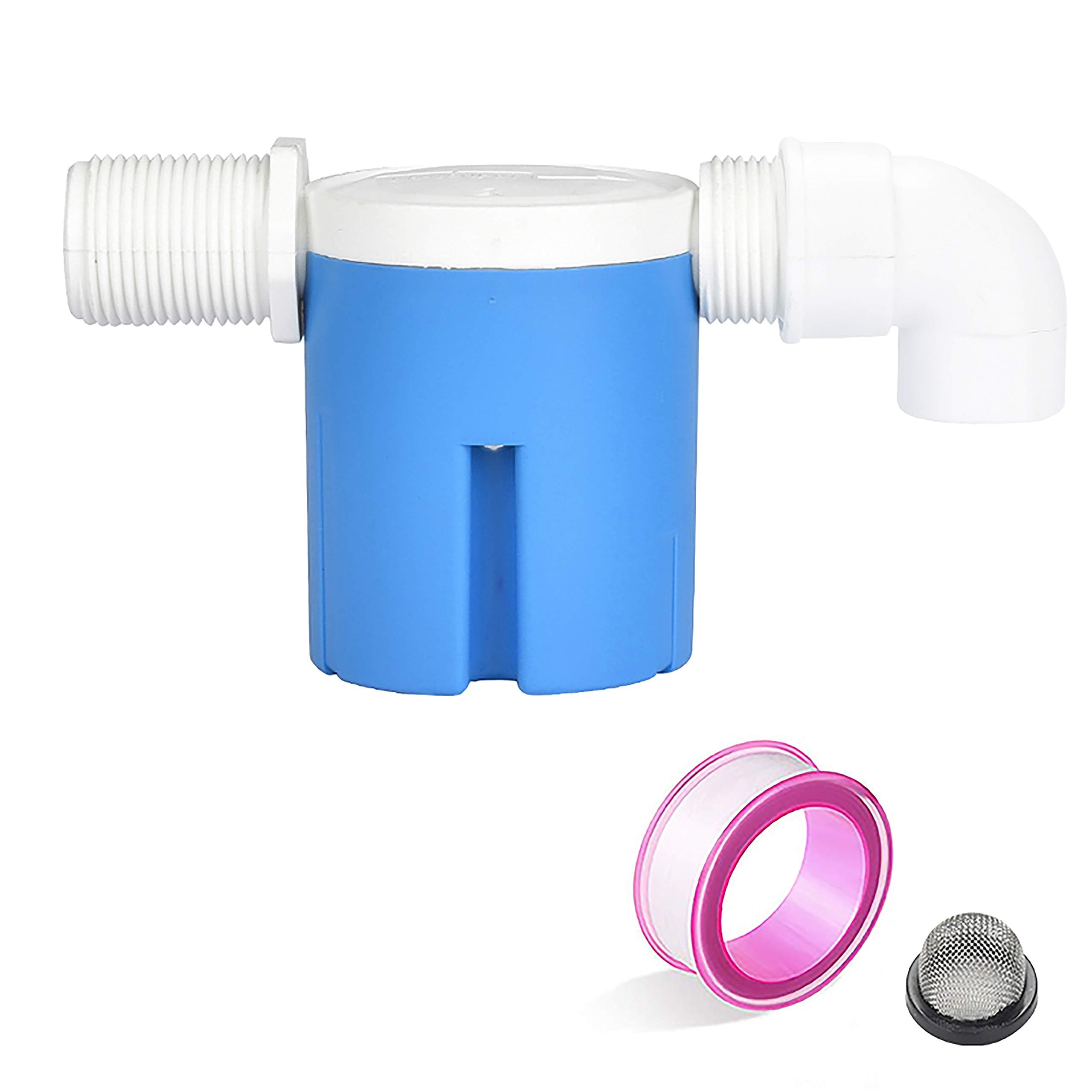 3/4" Automatic Water Level Control Valve Inside Type,Side Inner Water Automatic Float Valve Water Level Control Valve Uesd for Water Tank, Solar Energy, Auto Pot, Aquarium