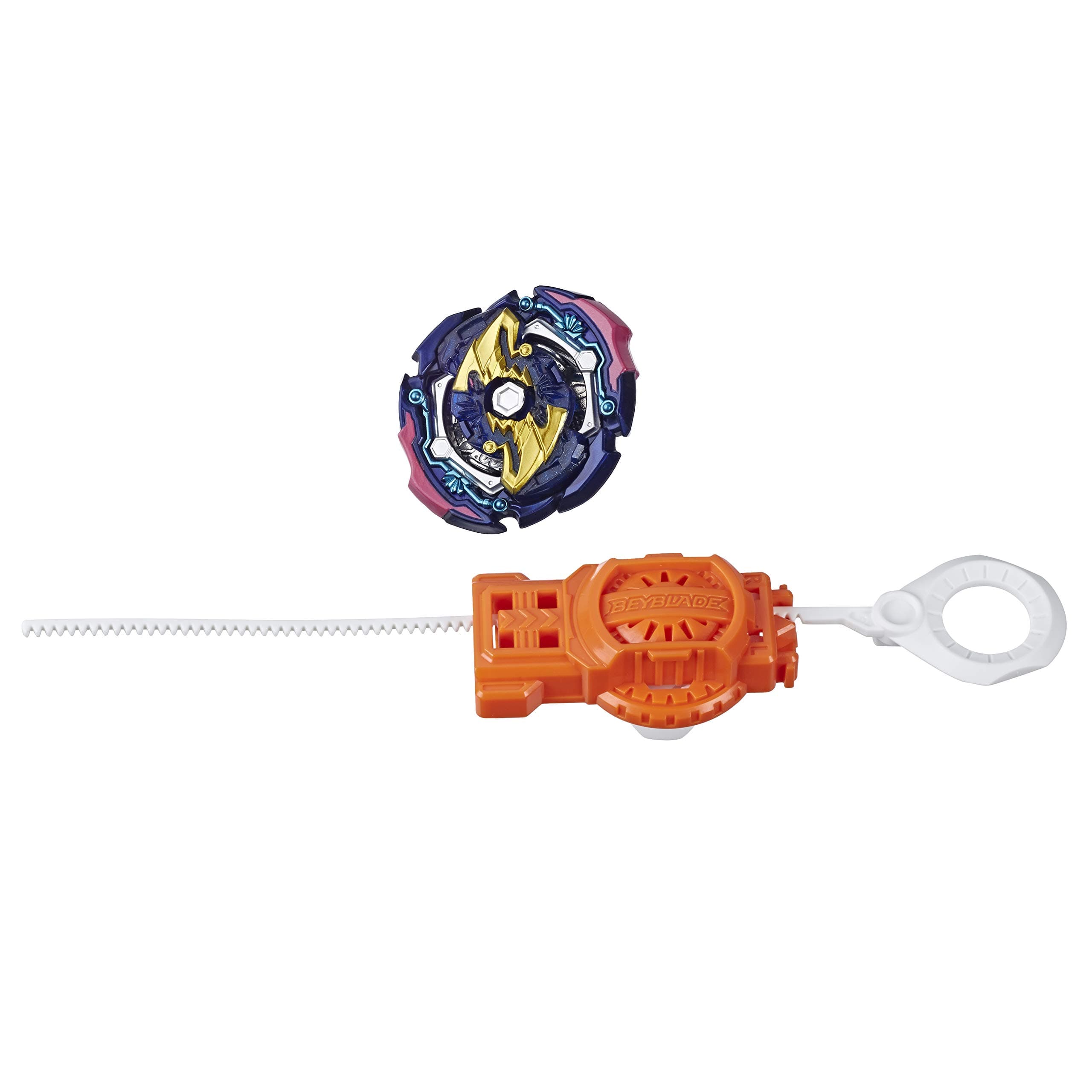 Hasbro Beyblade 0 BEY Blade Burst Rise Hypersphere Judgment Joker J5 Starter Pack - Balance Type Battle Spinning Top and Right/Left Turn Starter, from 8 Years