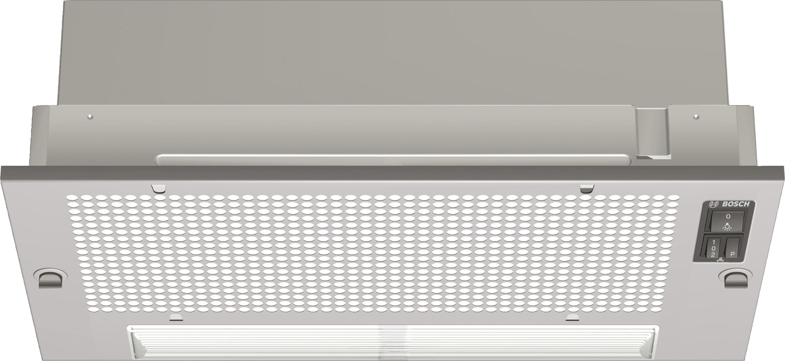 Bosch DHL535BGB E Rated Canopy Cooker Hood - Silver Grey