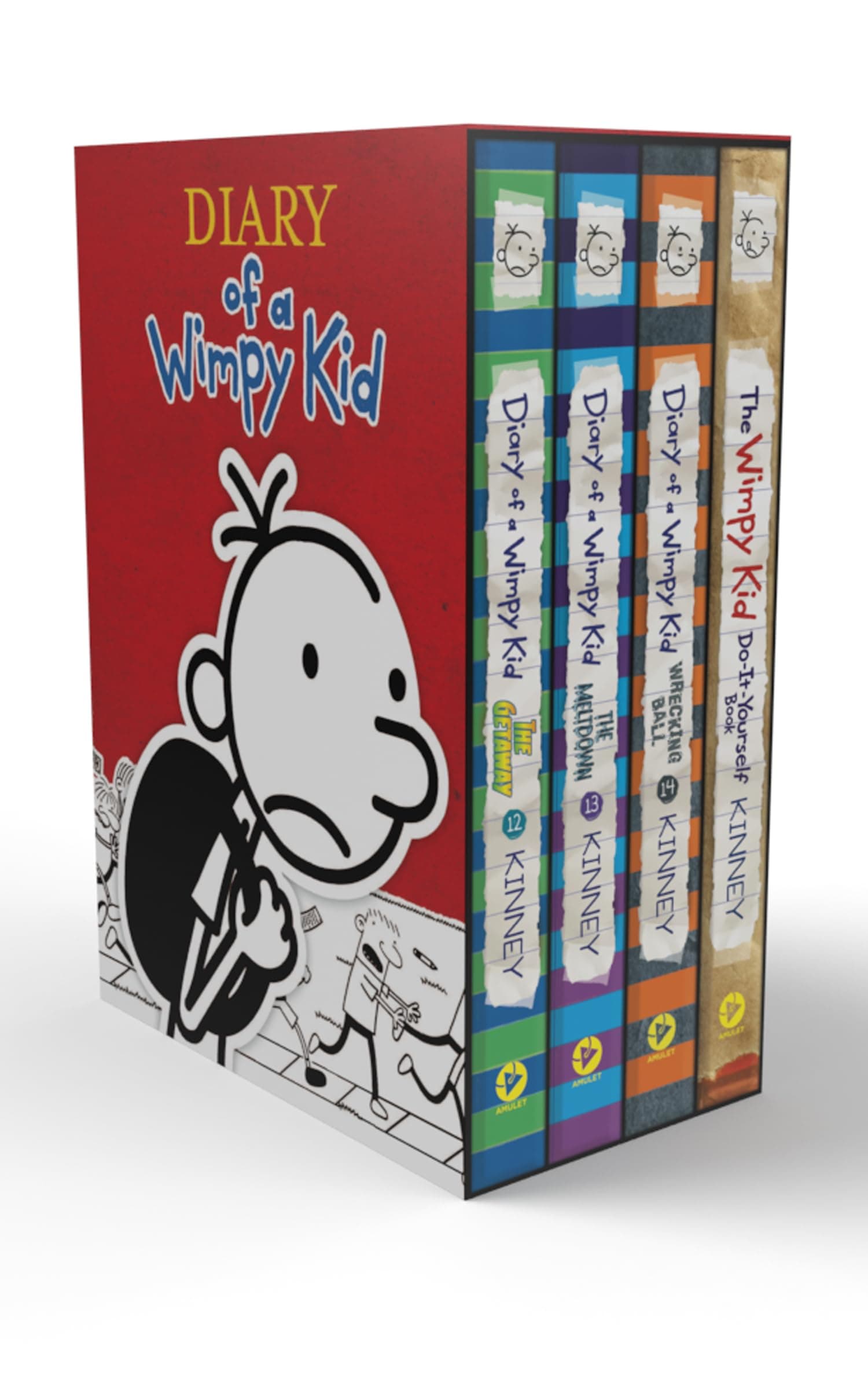Diary of a Wimpy Kid Box of Books (12-14 Plus Diy)