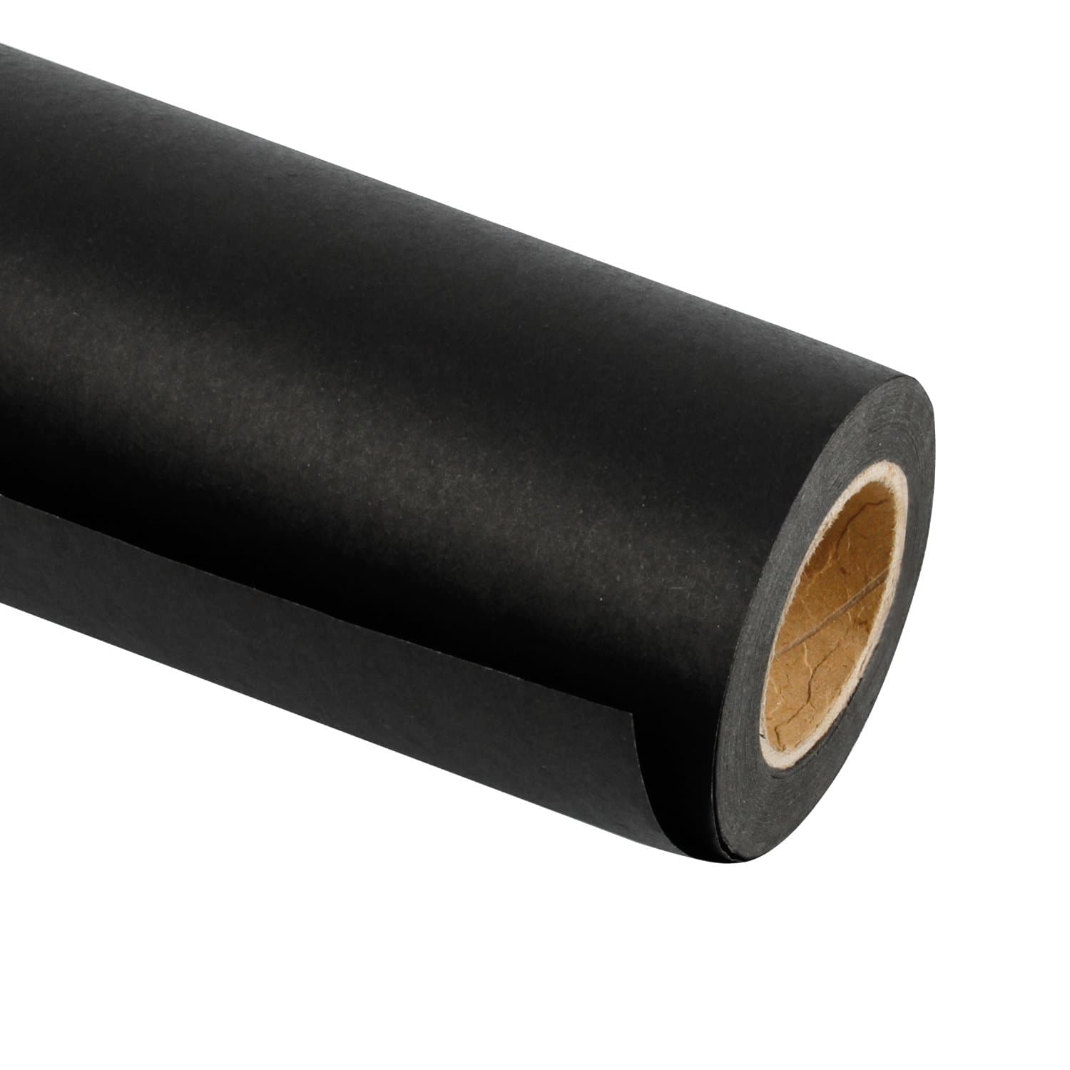 RUSPEPA Black Kraft Paper Roll - 36 inch x 100 Feet - Recycled Paper Perfect for Gift Wrapping, Craft, Packing, Floor Covering, Dunnage, Parcel, Table Runner