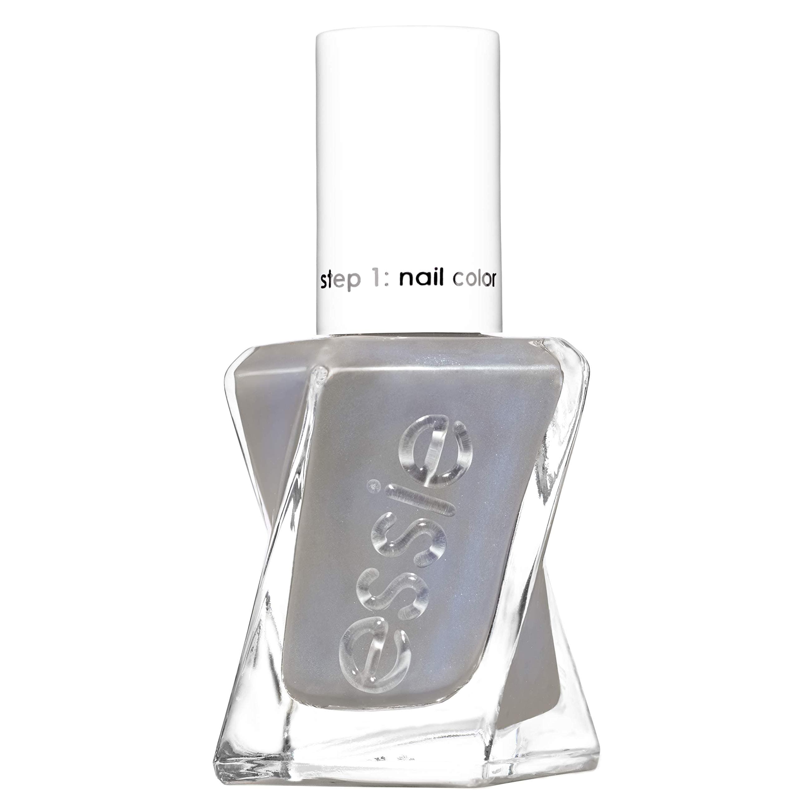 EssieGel Couture Longwear Nail Polish, Closing Night, Gray, 13.5 ml