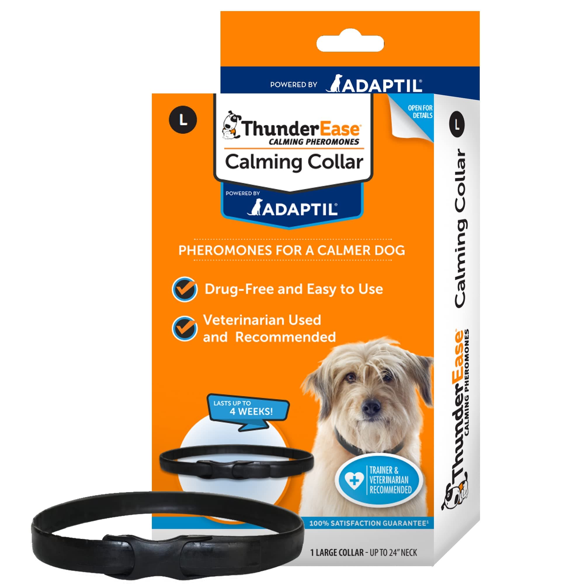 Calming Anti Anxiety Pheromone Collar for Dogs (Large)