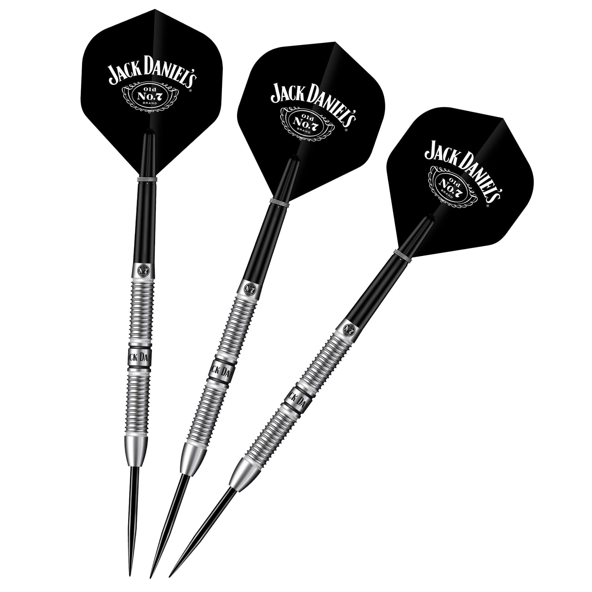 Officially Licensed Steel Tip Darts Set | 80% Tungsten Ringed | 22g (D1047)
