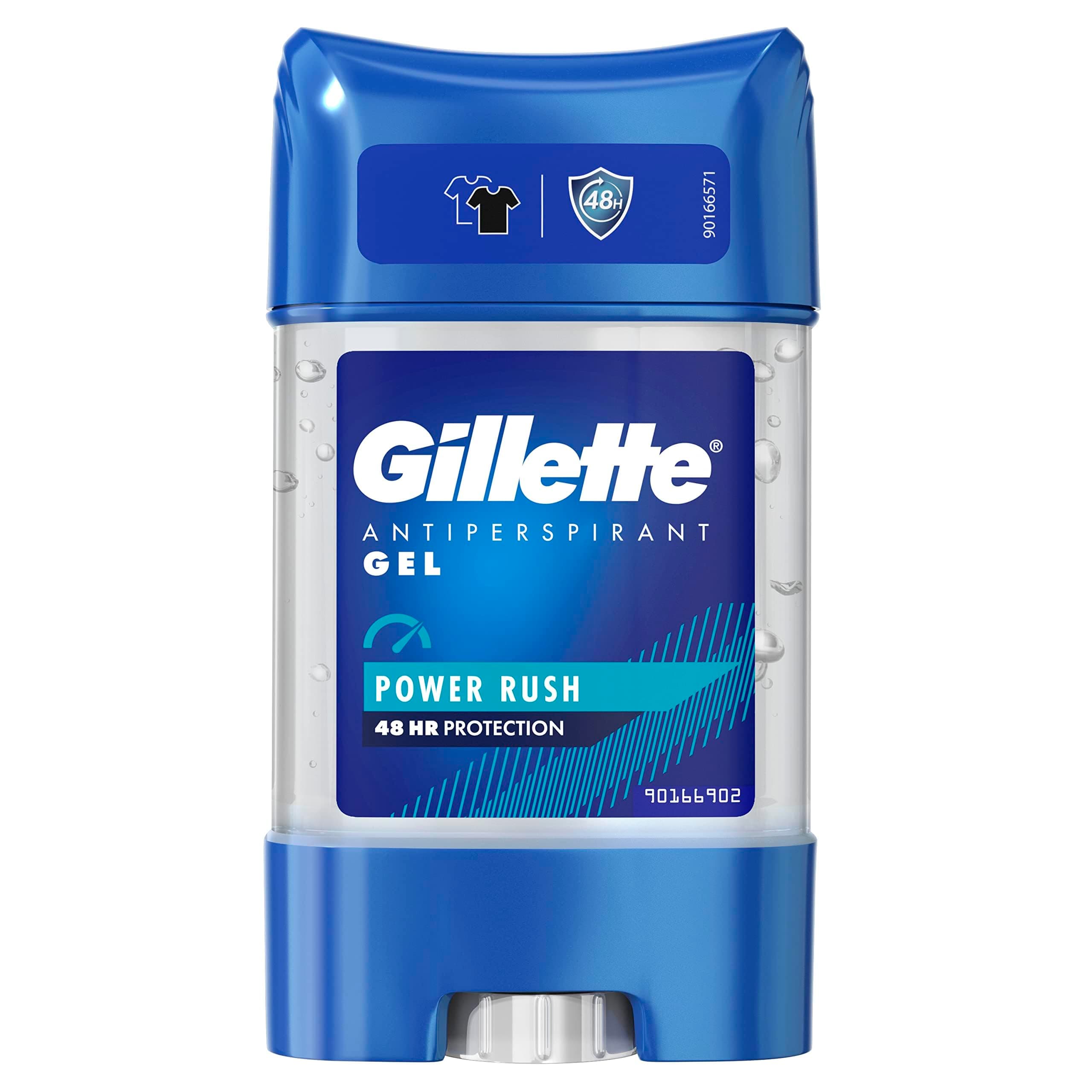 Gillette Power Rush Antiperspirant Jel Stick 70 ml