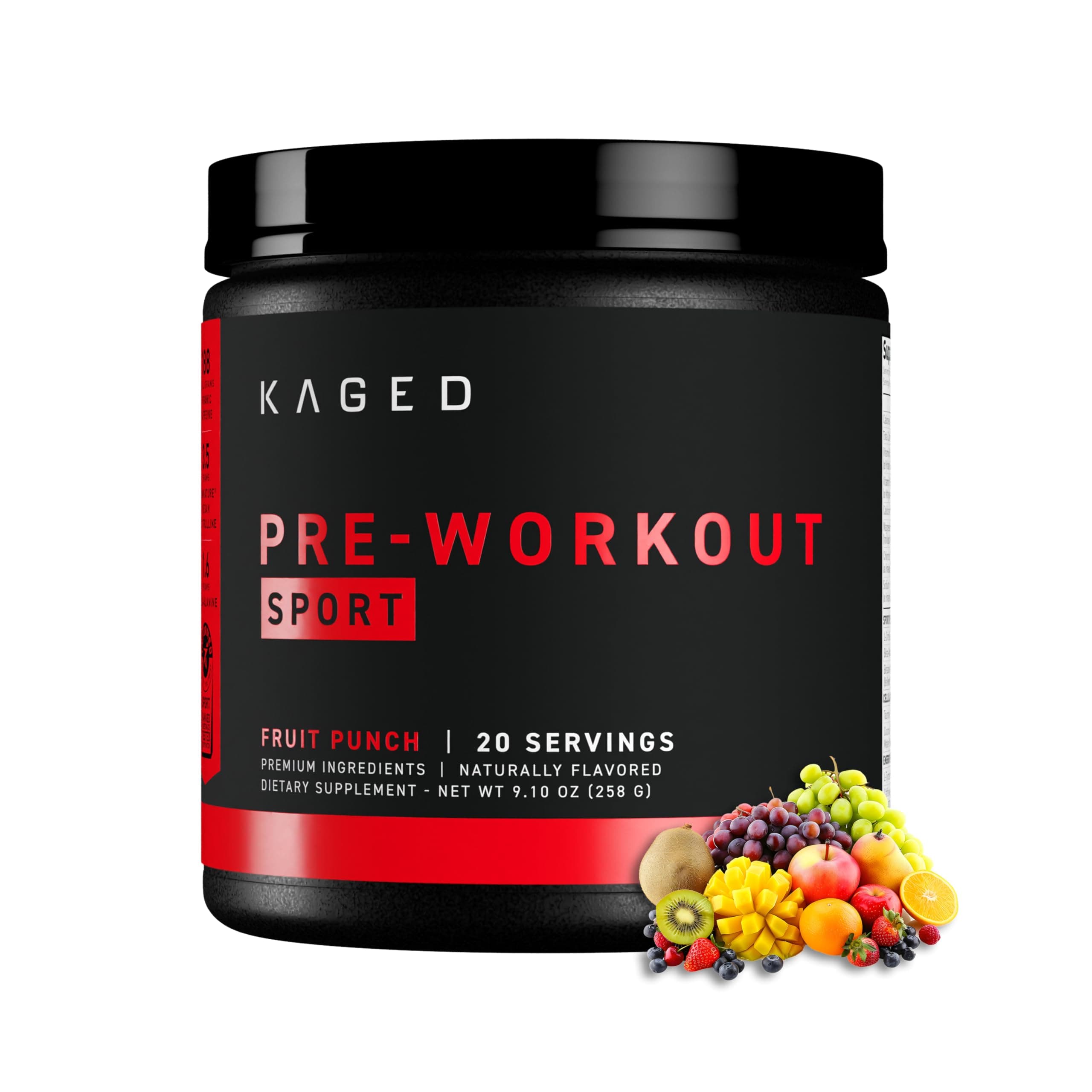 Muscle Pre-Kaged Sport, Fruit Punch - 272g