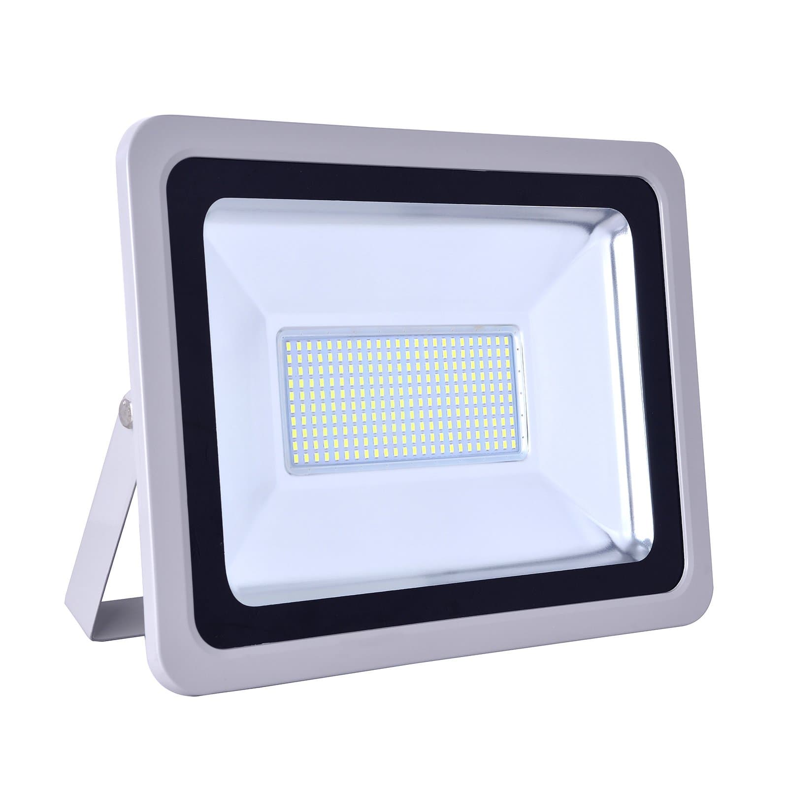 200W/20000LM/220V Super Bright Outdoor LED Flood Lights, IP66 Waterproof Work Lights, Floodlight Daylight for Garage, Garden, Stadium, Lawn and Yard