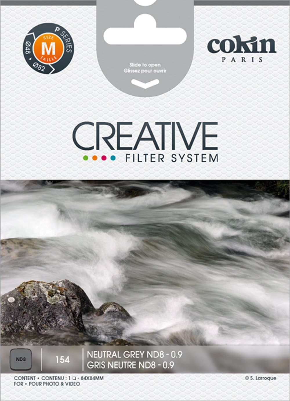 CokinP154 Filter, P, Grey Neutral Density 8X