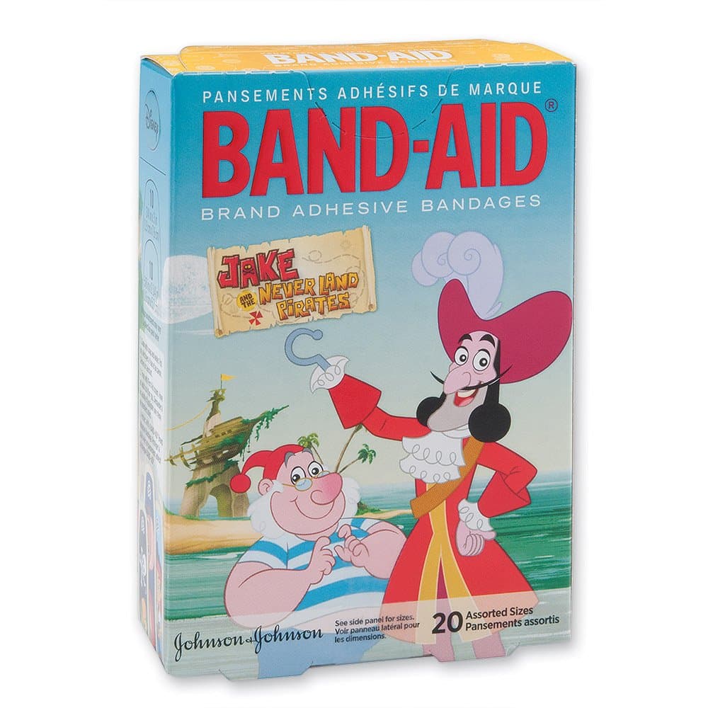 Band-Aid Jake & the Neverland Pirates Bandages - 20 per Pack