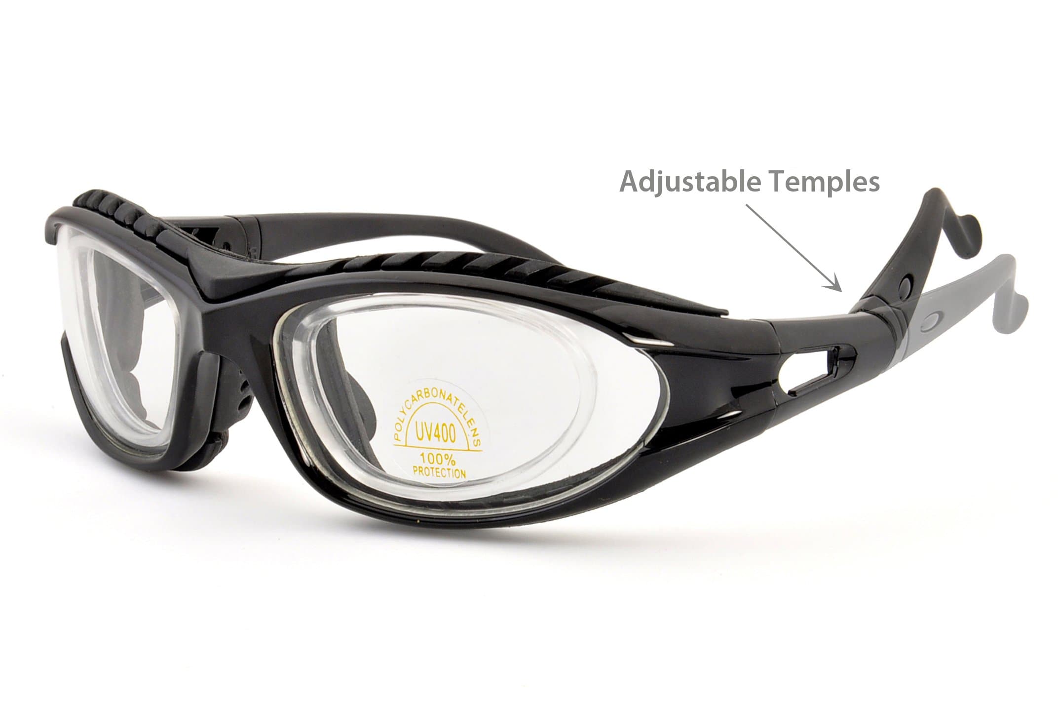 Adjustable Onion Goggles - Tear Resistant Airtight technology - Professional Grade - Black