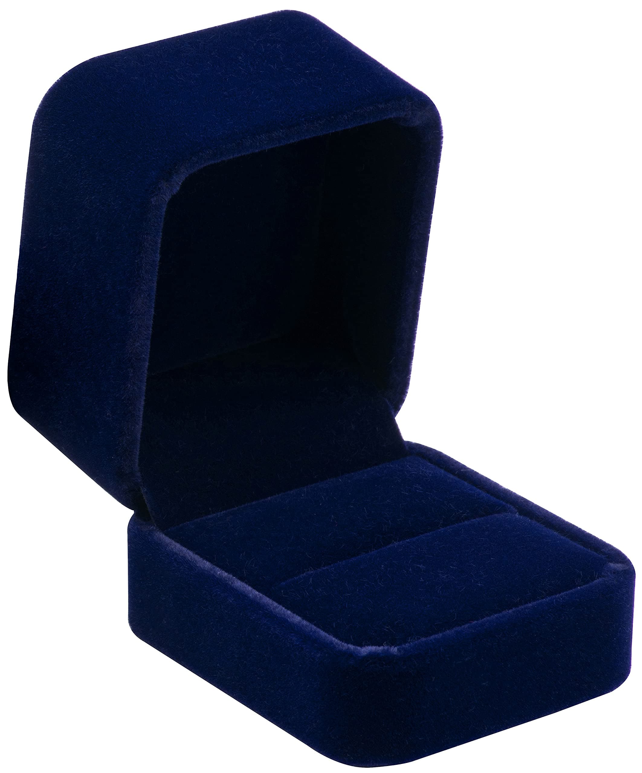 Classic Velvet Engagement Ring Box Earring Jewelry Case Gift Box