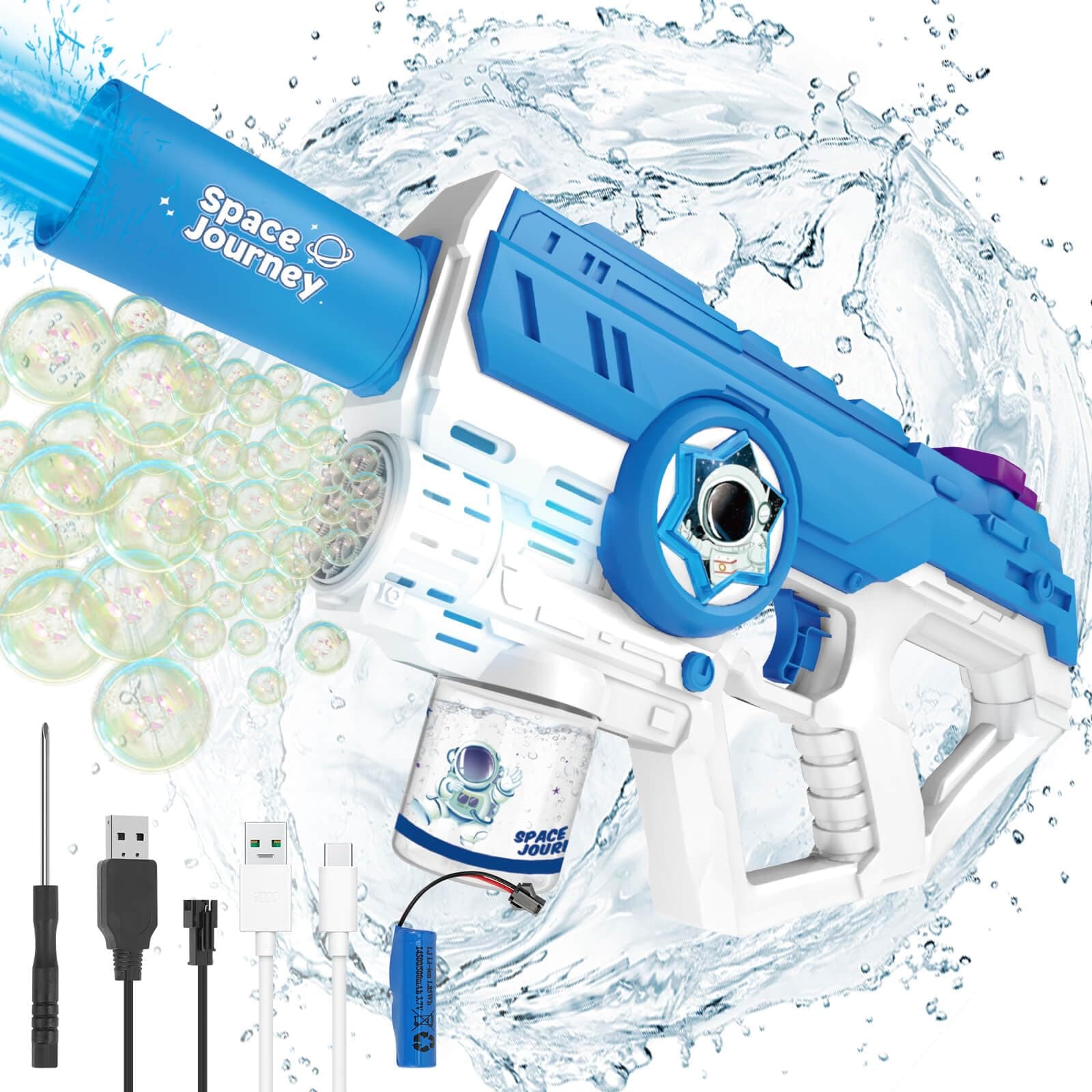 Dolanus Electric Water Gun for Kids Adults - Automatic Squirt Gun With up to 32 Ft Long Range, Summer Outdoor Beach Swimming Pool Party Super Soaker Toys, Gift for Kids Age 8 9 10 11 12 Years Old Boys