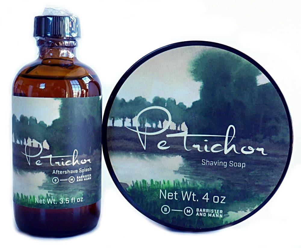Barrister and Mann Shaving Soap (Petrichor with Matching Aftershave)