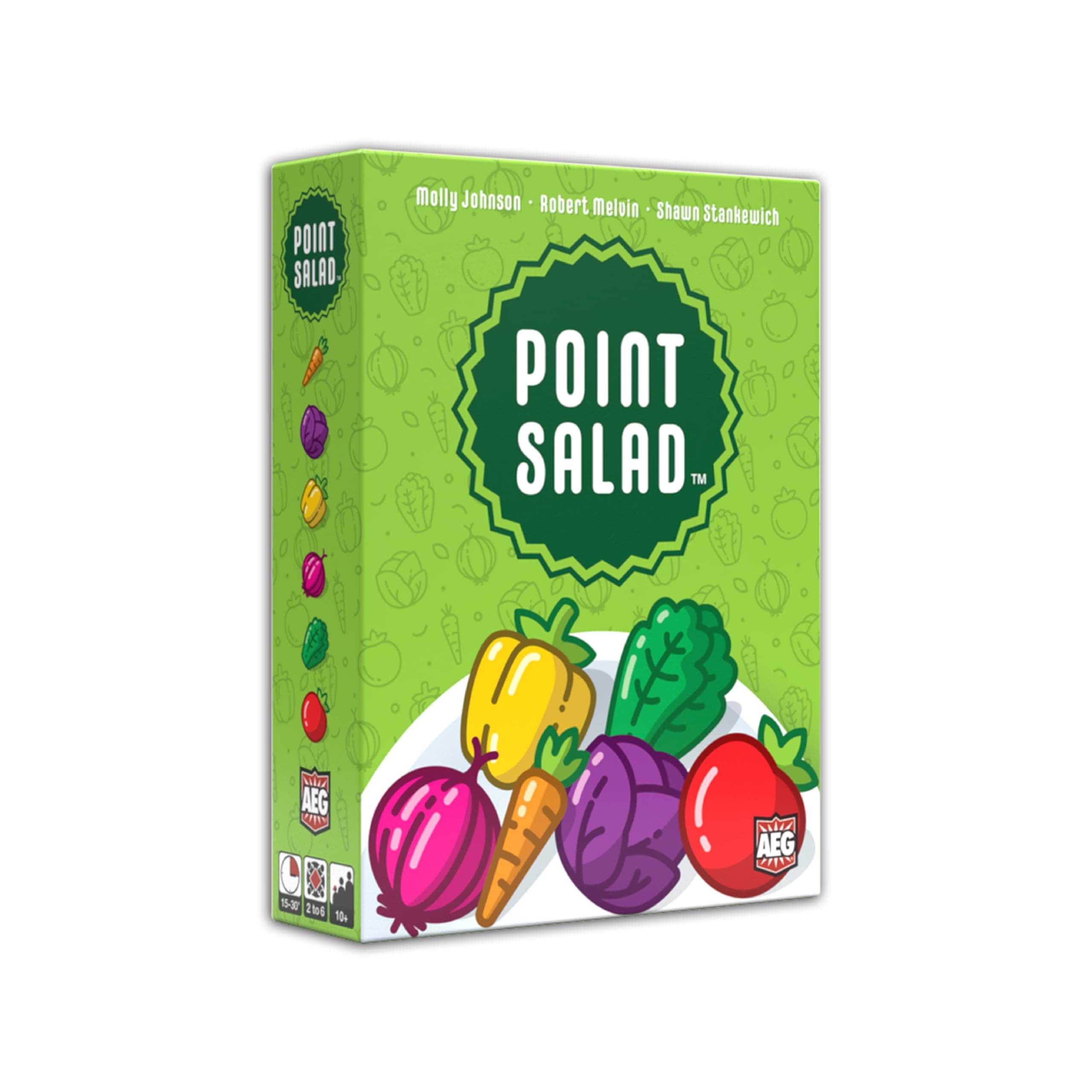 AEG Alderac Entertainment Group, Point Salad, Board Game, Ages 14+, 2 to 6 Players, 15 to 30 Minutes Playing Time
