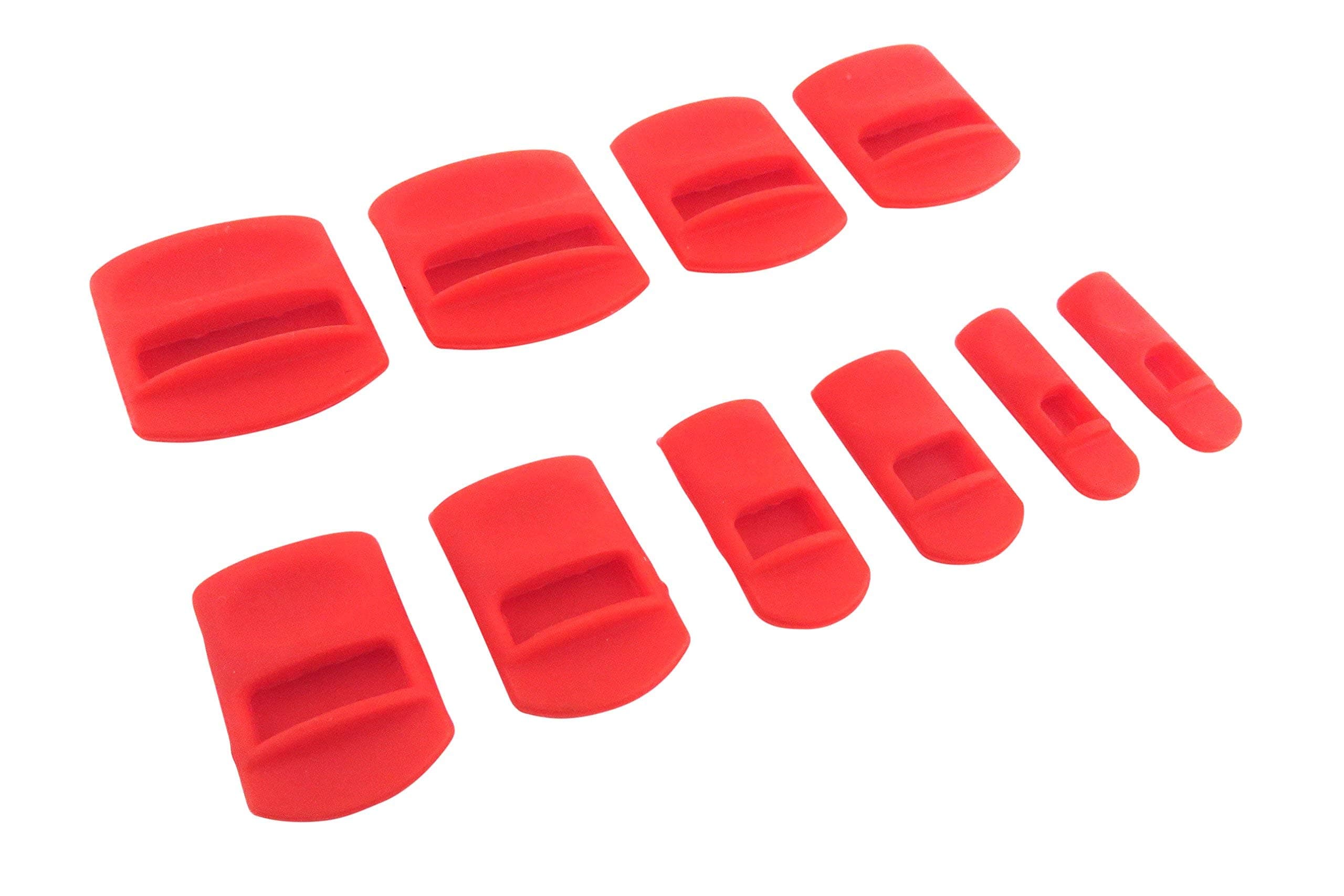 101202 10 Piece Soft Silicone Chisel Edge Guard Set for Chisels 1/8 Inch to 1-1/4 Inches