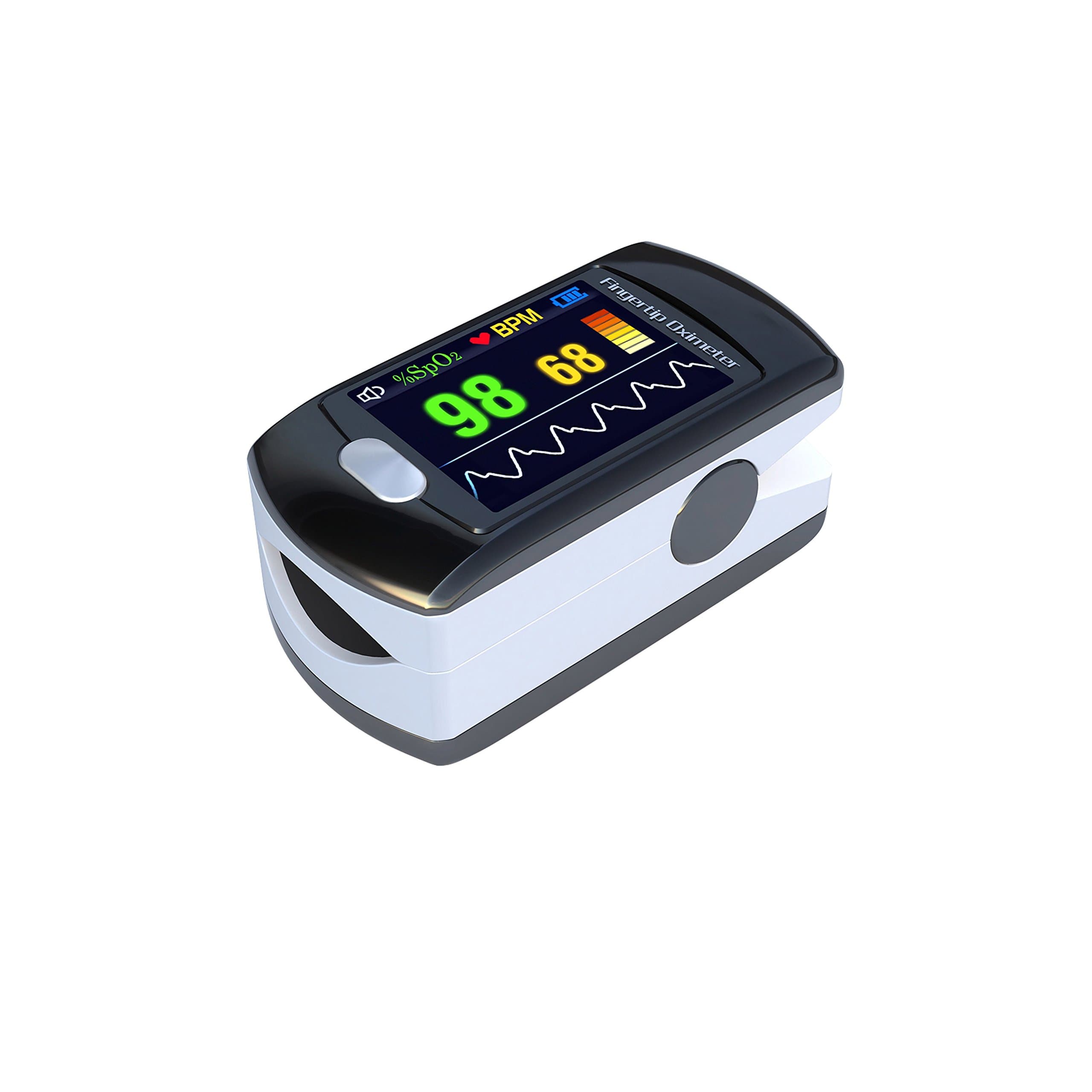 CMS50E Full Colour Finger Pulse Oximeter