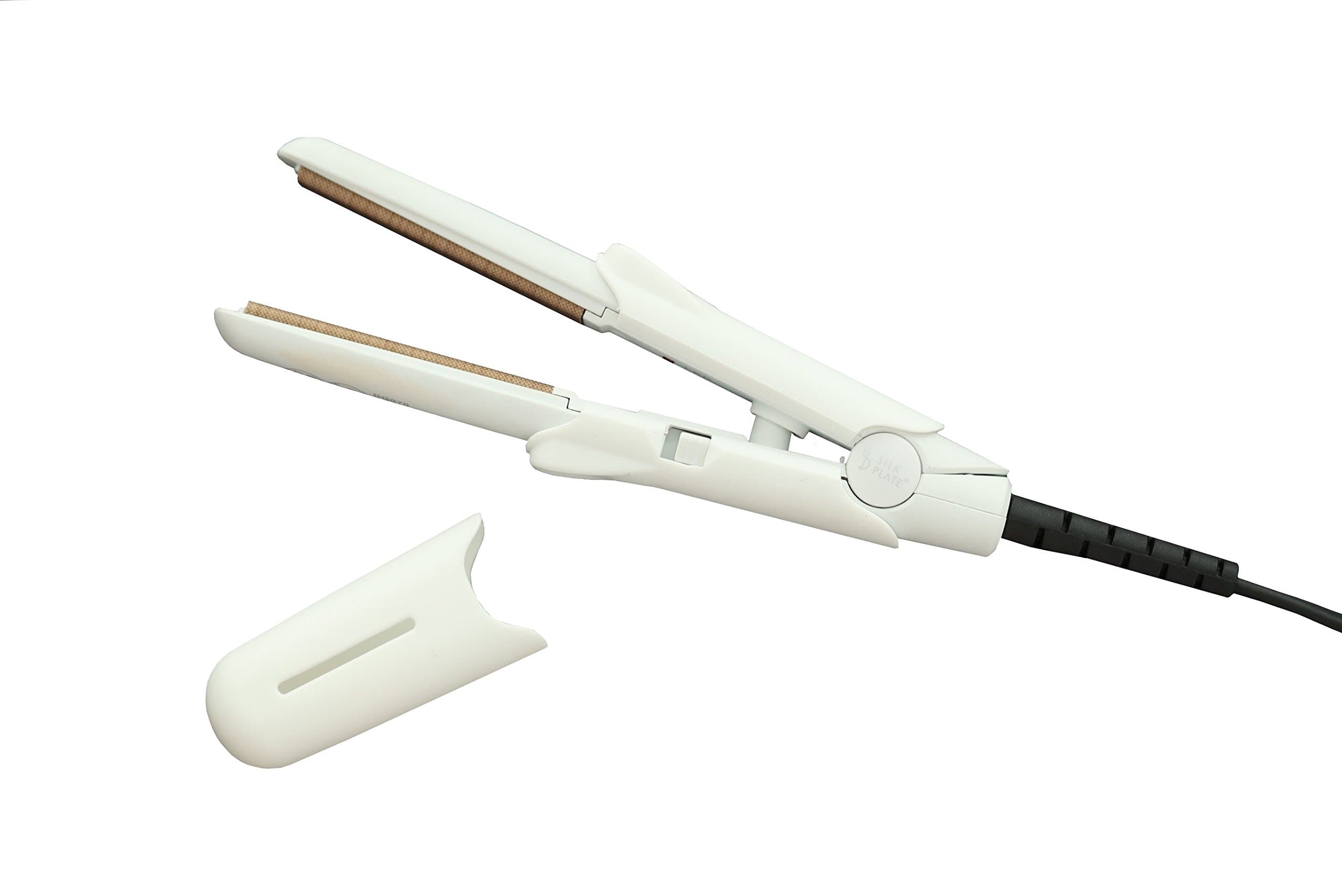 mini iron | Flat Iron Hair Straightener | "mini" Portable Size only 2.9 Ounces Weight | Japanese Technology "Silk Plate" minimizing Hair Damage