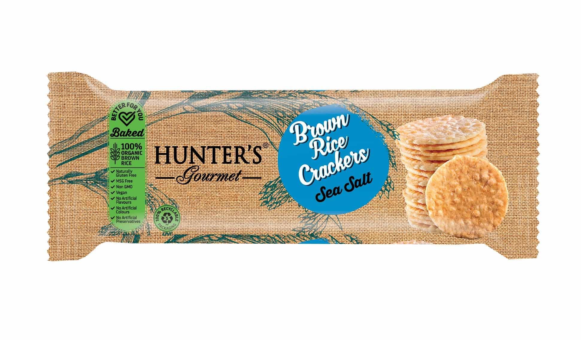 Sea Salt Brown Rice Crackers 100g