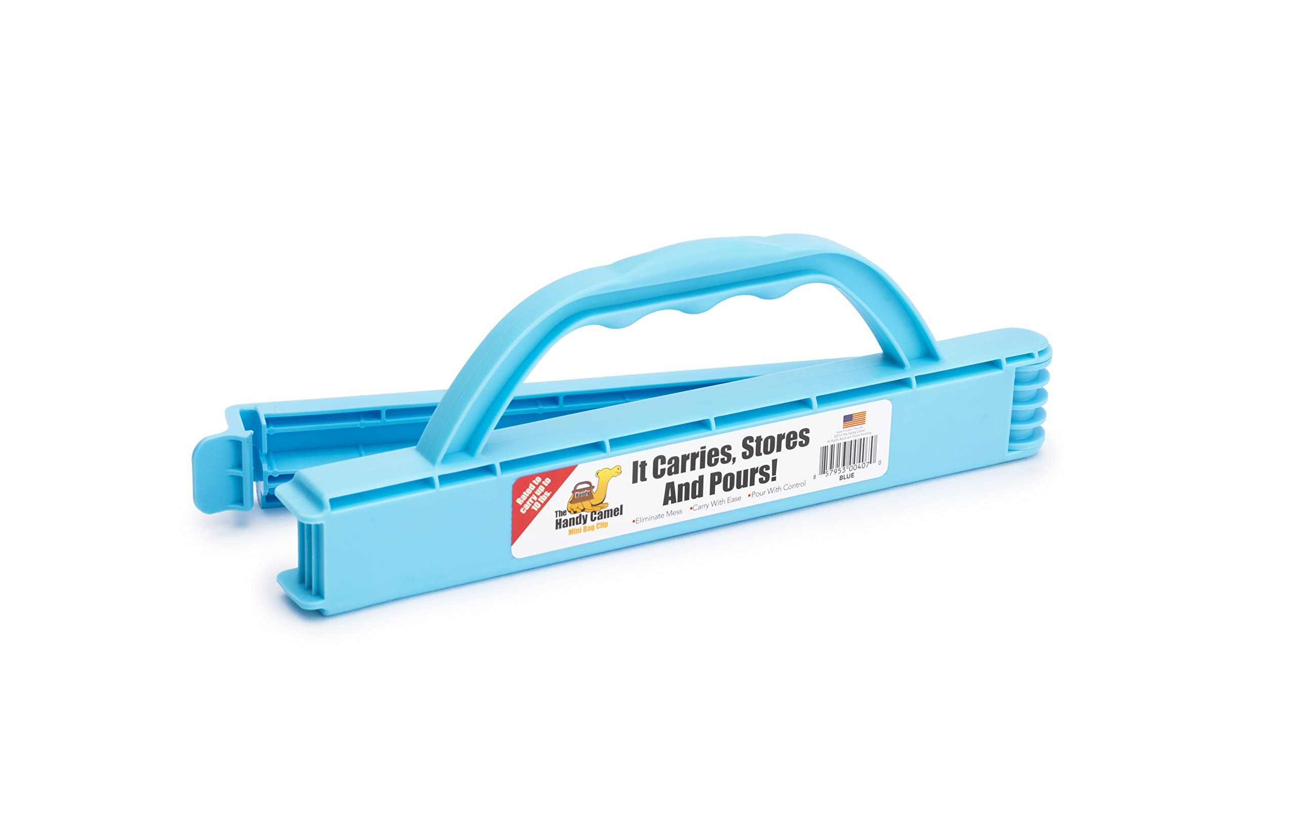 Handy Camel Mini Bag Clip, Blue