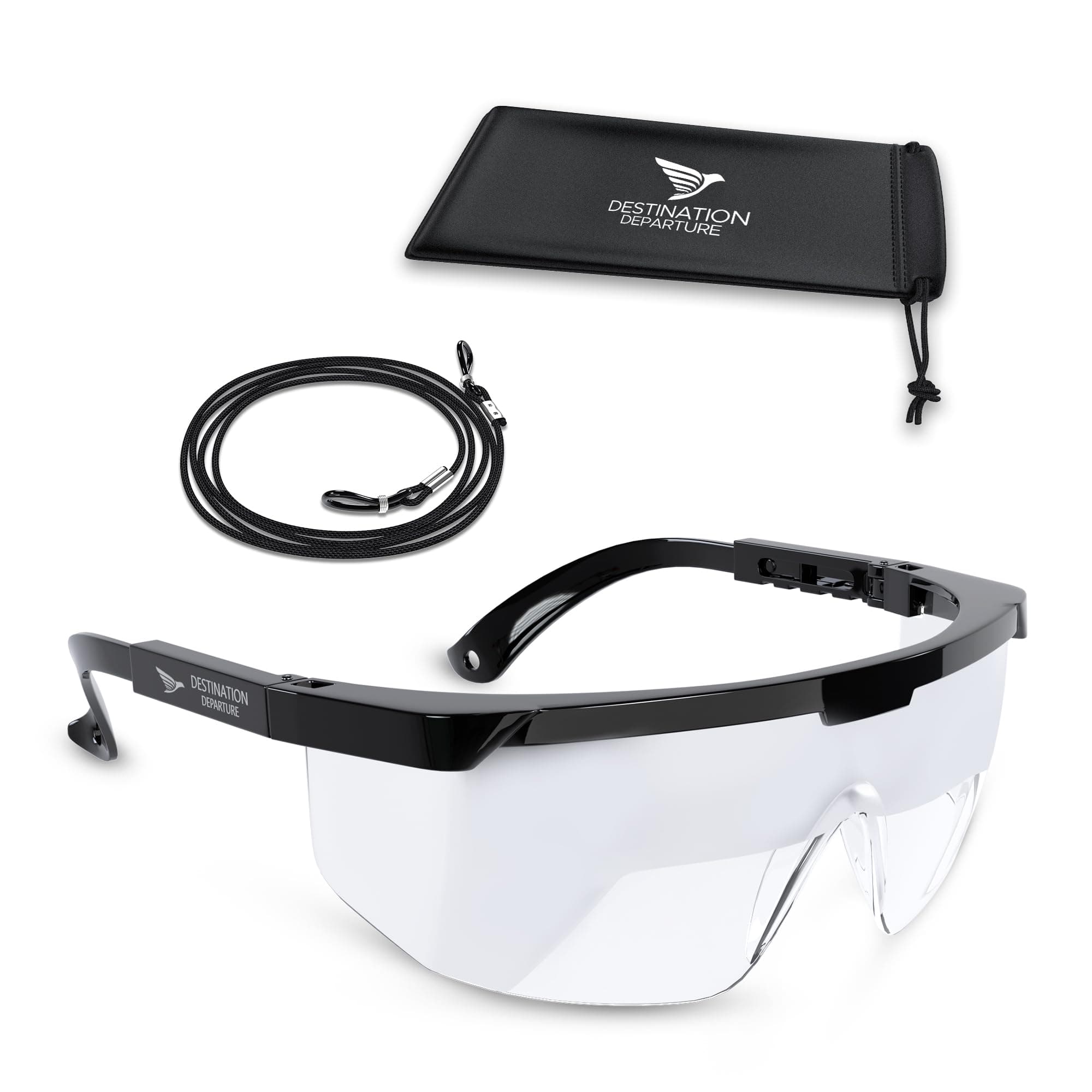 Foggles - IFR Training Aviation Glasses, View Limiting Device - Aviation Training IFR Foggles - Adjustable Frosted Polycarbonate Lenses - Simulates Meteorological Conditions