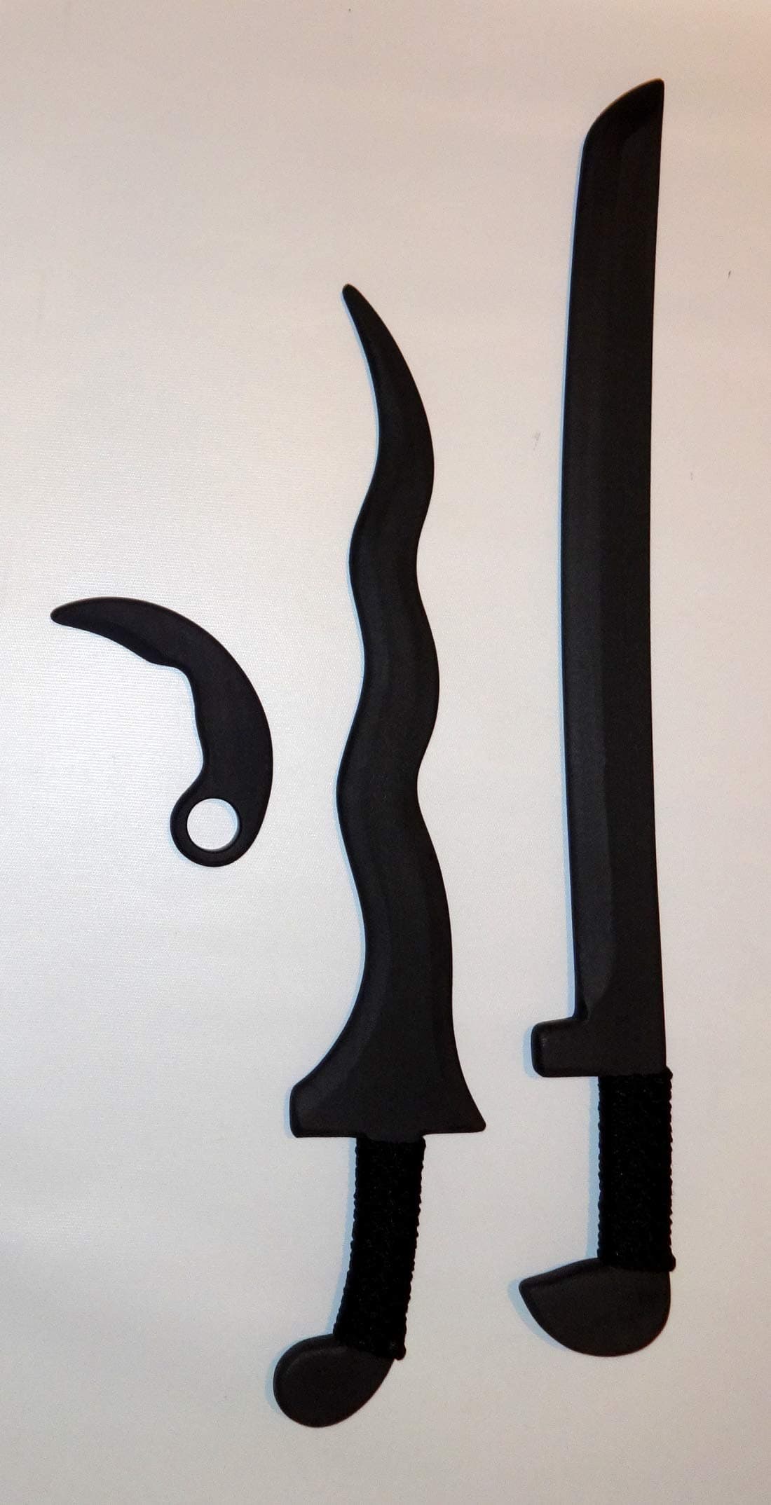 Practice Sword Training Golok Kris Karambit Knife Pencak Silat Polypropylene Replica