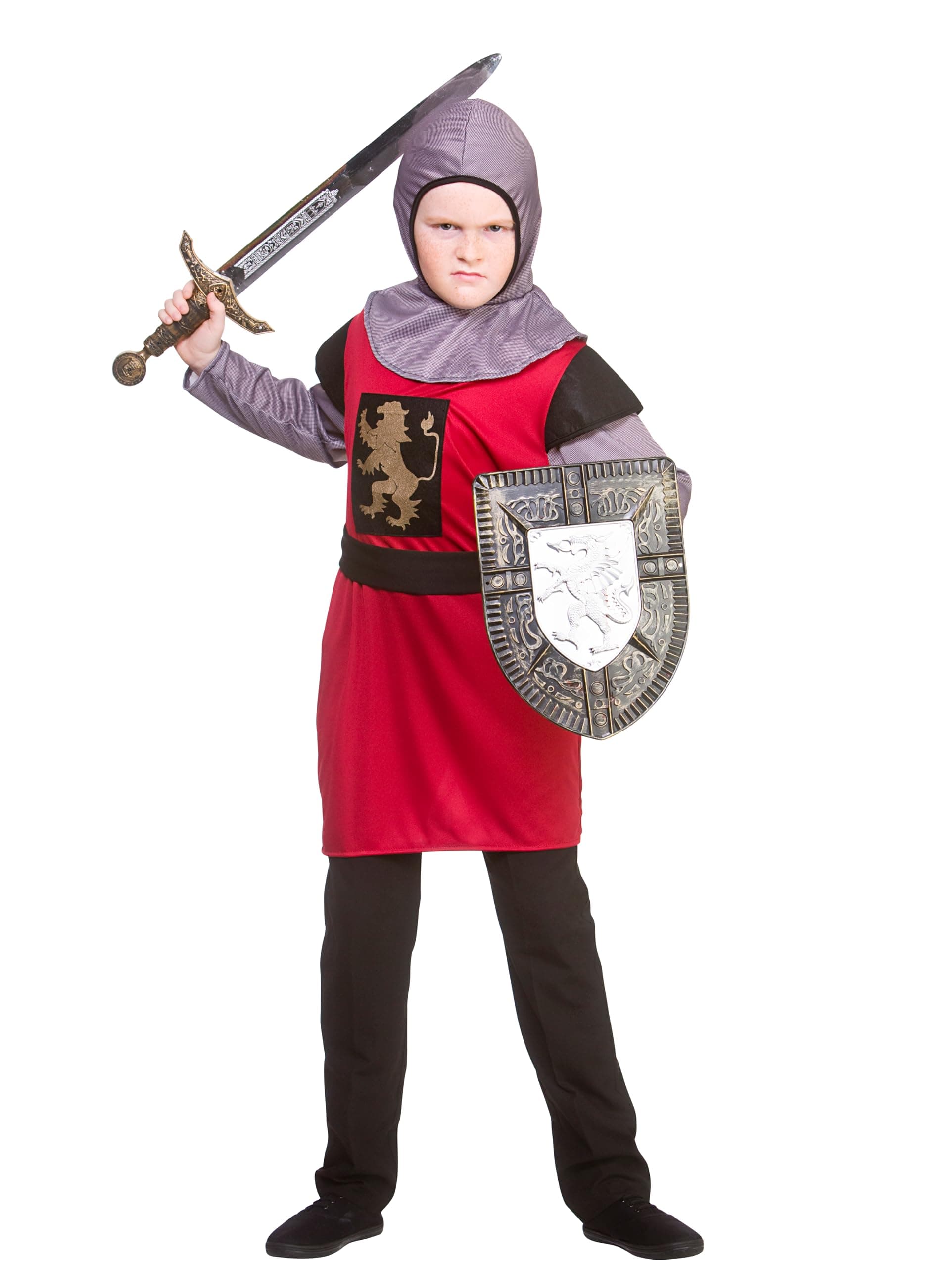 Wicked Costumes Kids Boys Medieval Knight Fancy Dress Costume