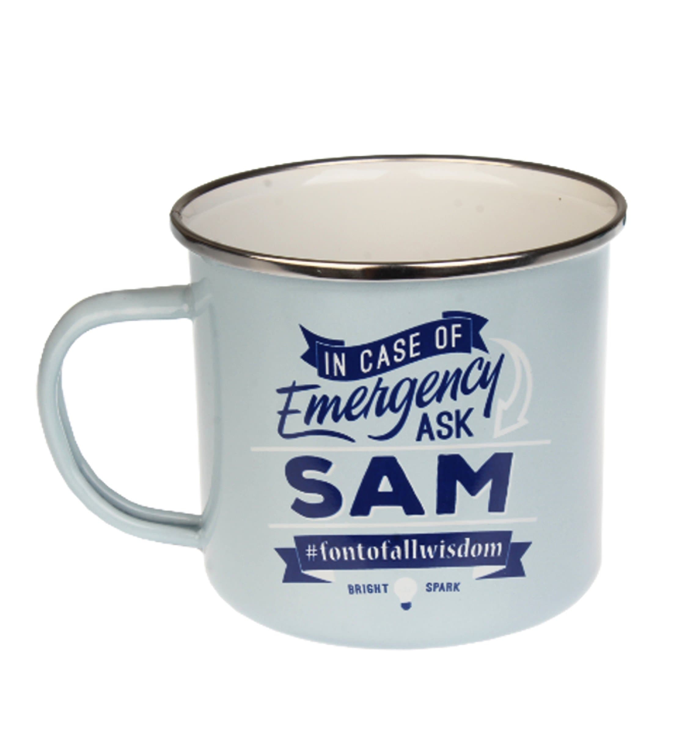 Top Guy MugsSam Coffee Mugs, Large, Multicolor