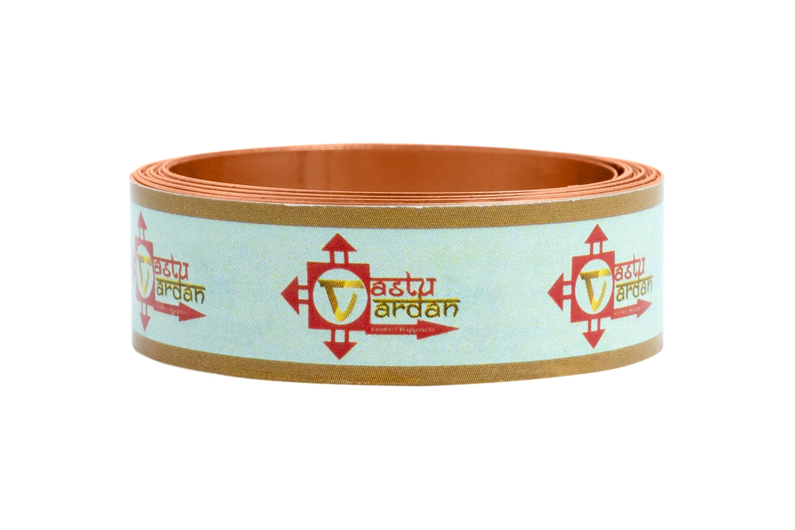 Copper Strip | 0.5 INCH | Pack of 1 | Strip for Vastu Remedy | Width-12mm, Thickness-0.2mm, Length-4 Feet Approx. |