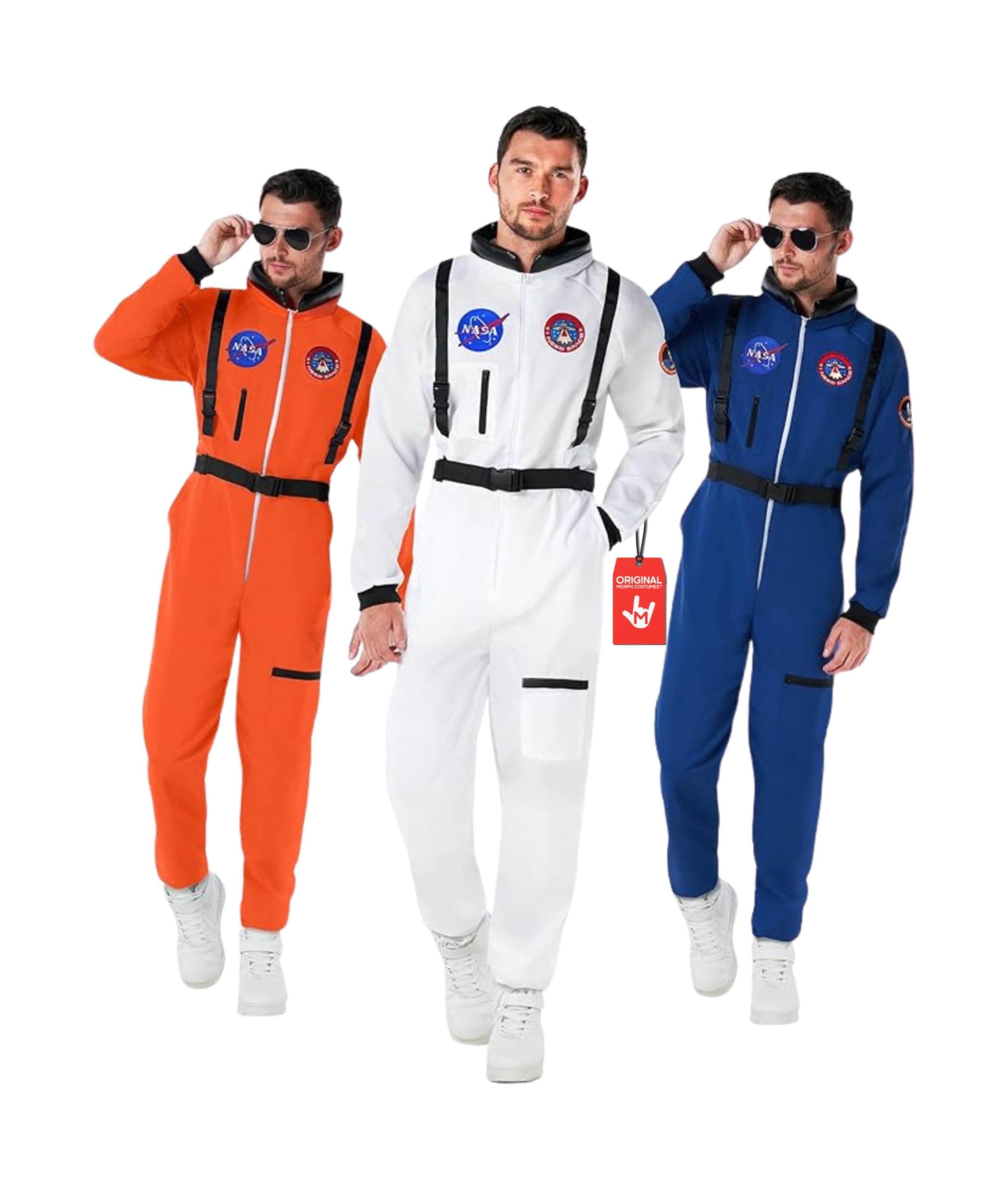 Astronaut Costume Adult, Space Suit Men, Mens Halloween Costume Astronaut Suits, Nasa Space Suit Adult