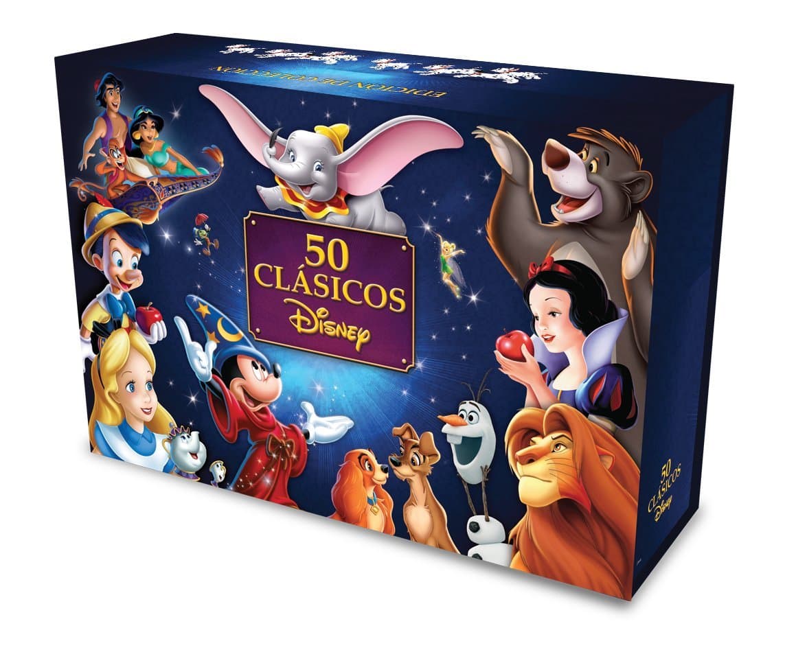 50 Clasicos Disney DVD Region 4 (50 Peliculas)