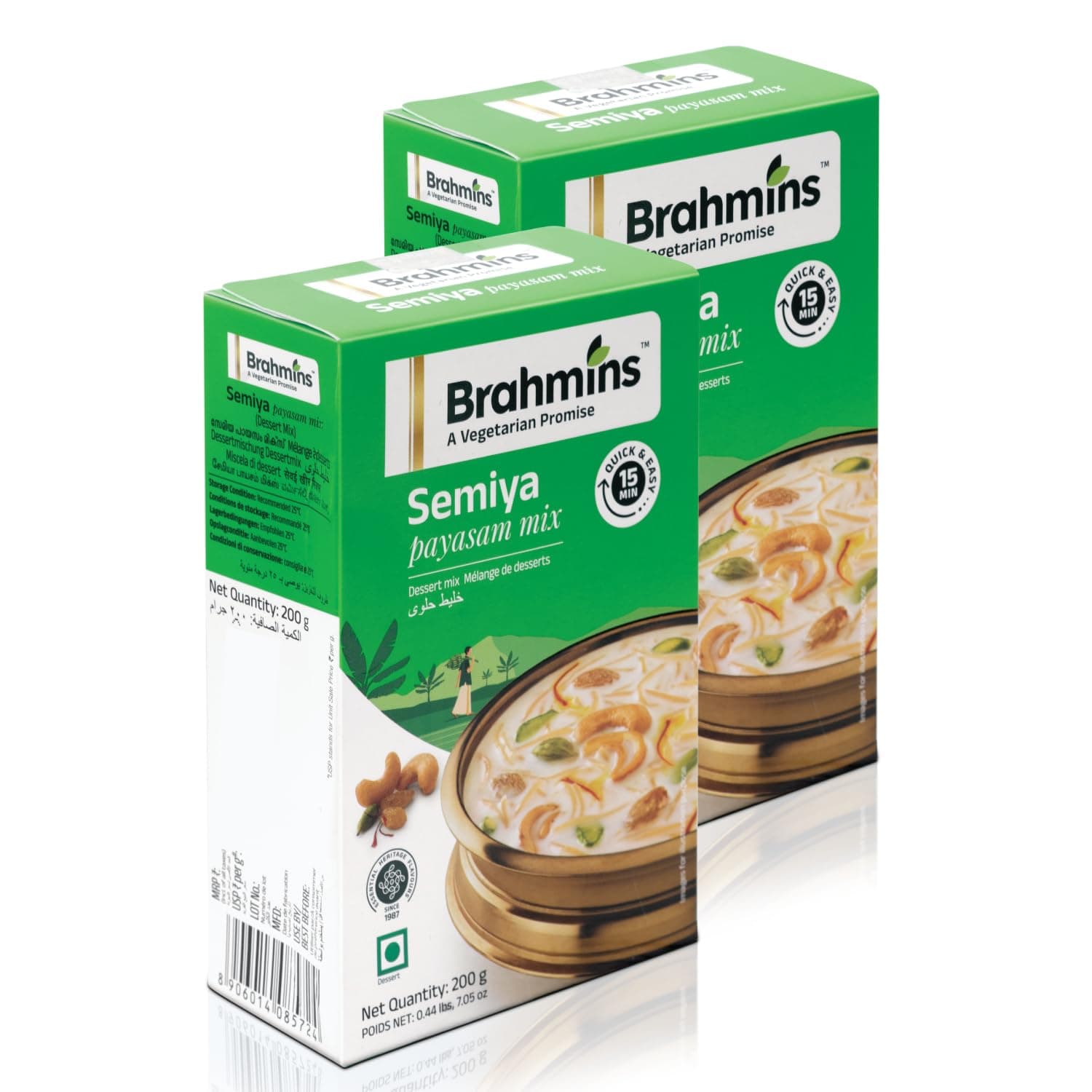 Brahmins Semiya Payasam & Palada Payasam Mix - Combo Pack