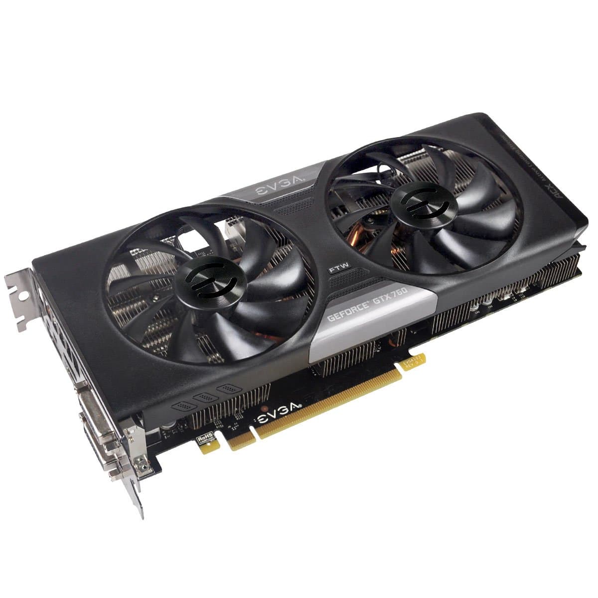 EVGA GeForce GTX 760 SC 4GB DisplayPort HDMI DVI-I/DVI-D Graphics Card with ACX Cooler 04G-P4-2768-KR