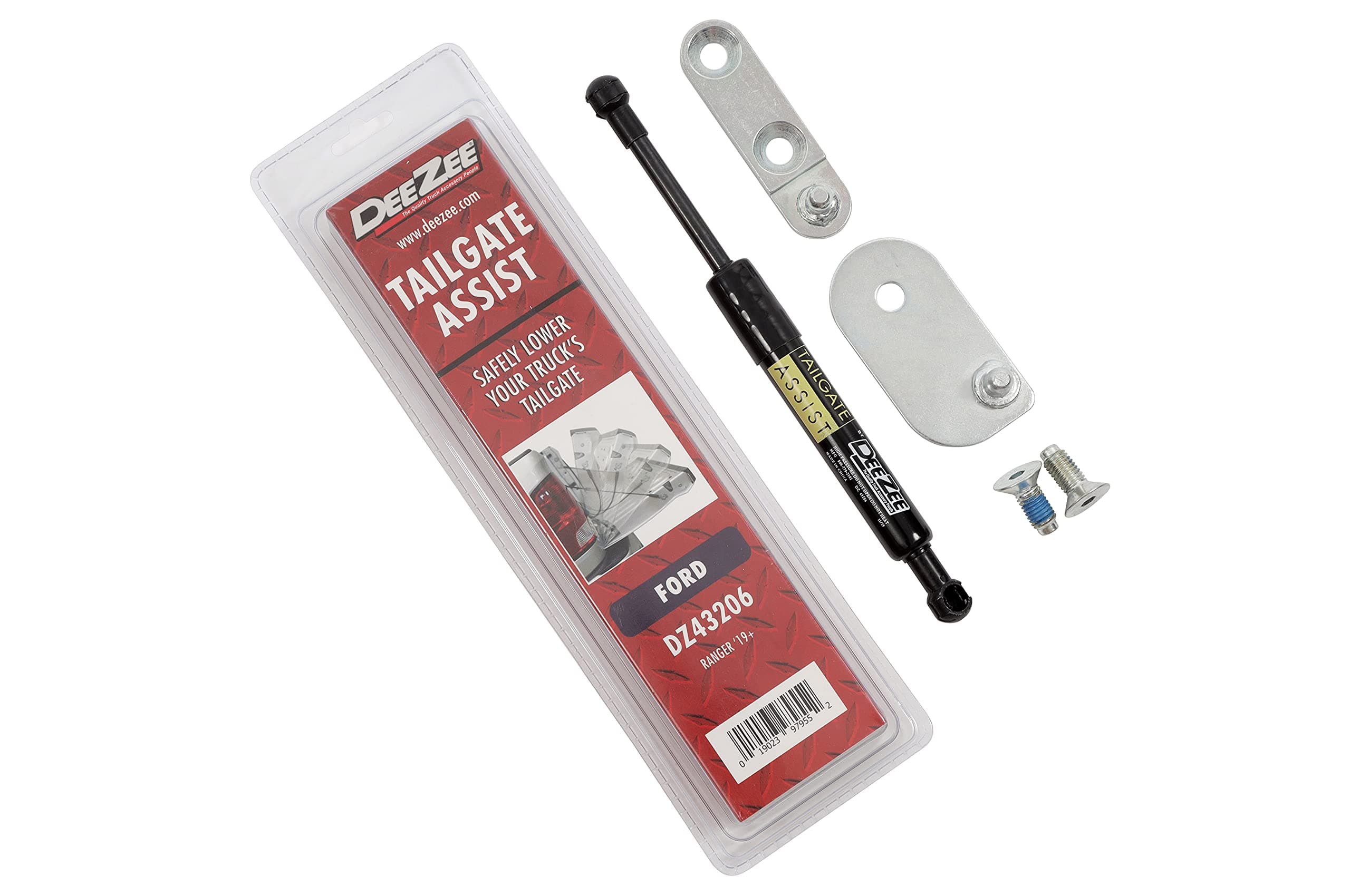 DEE ZEE DZ43206 Tailgate Assist Fits 19-Current Ford Ranger, Silver