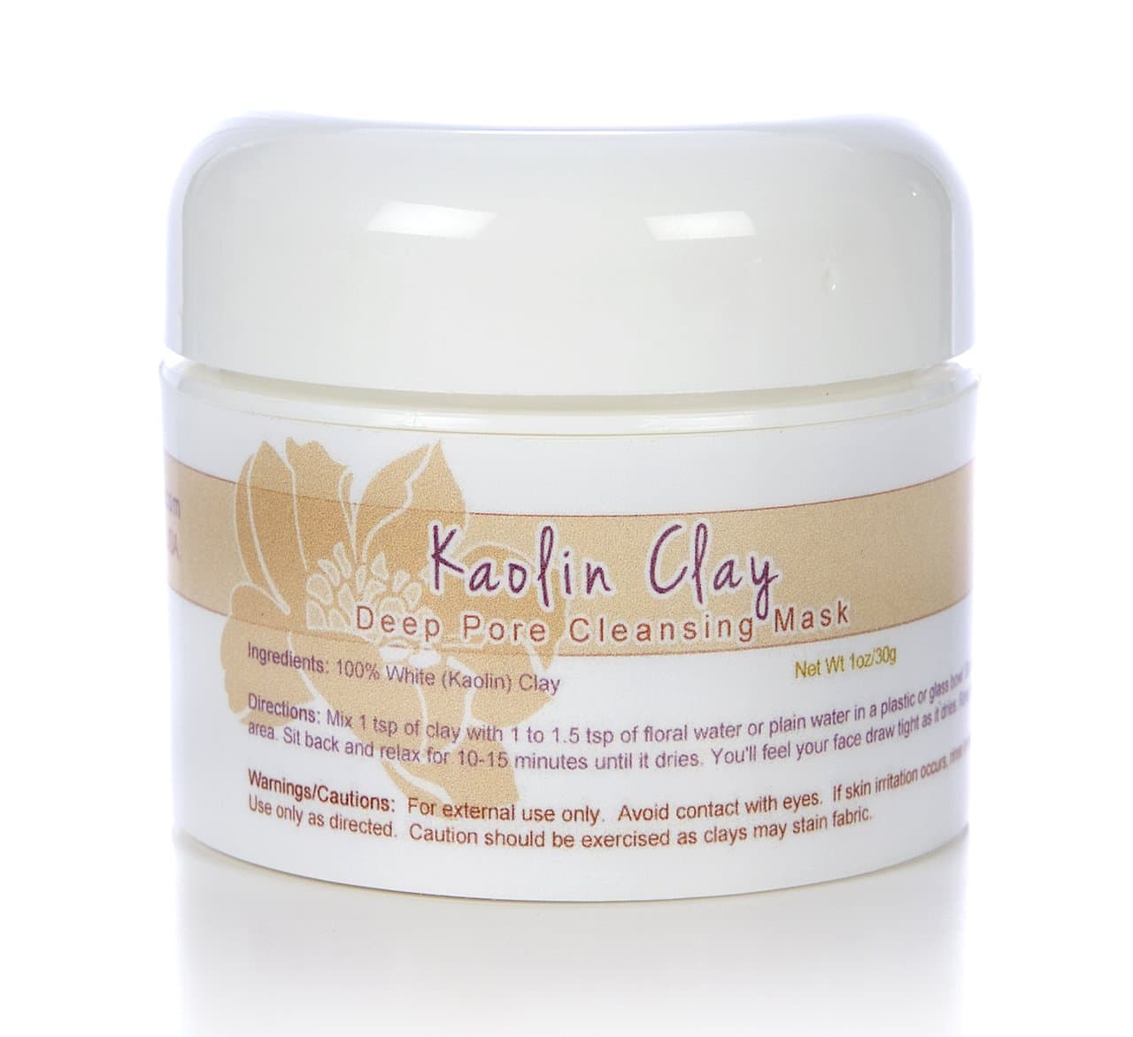 Kaolin White China Clay Mask - For Oily and Sensitive Skin