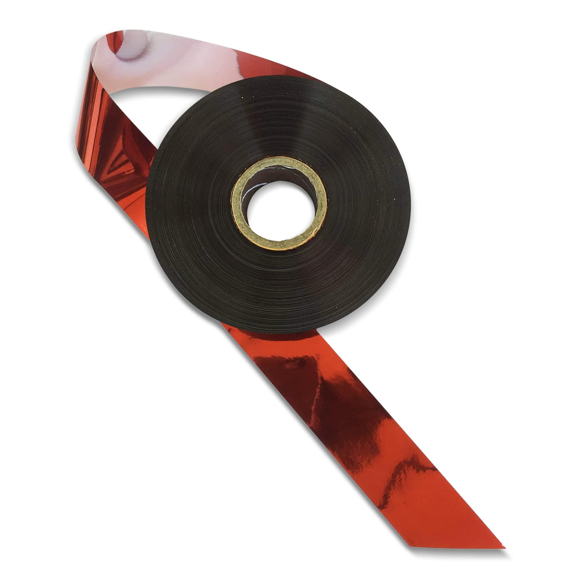 500 Ft Bird Scare Tape Red Silver Reflective Bird Repellent Flash Tape Reflective Tape to Scare Birds from Orchard, Garden, Crops, Chicken Coops, Vineyards, Trees, House, Boats & Siding