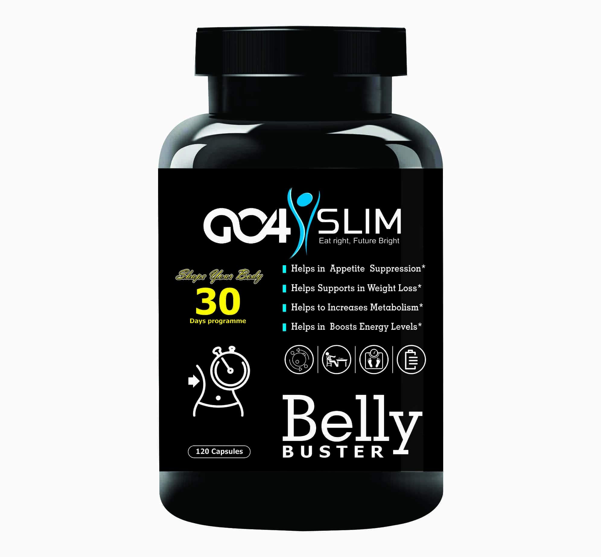 GO4SLIM Belly Buster Weight Loss Formula- 120 Capsules