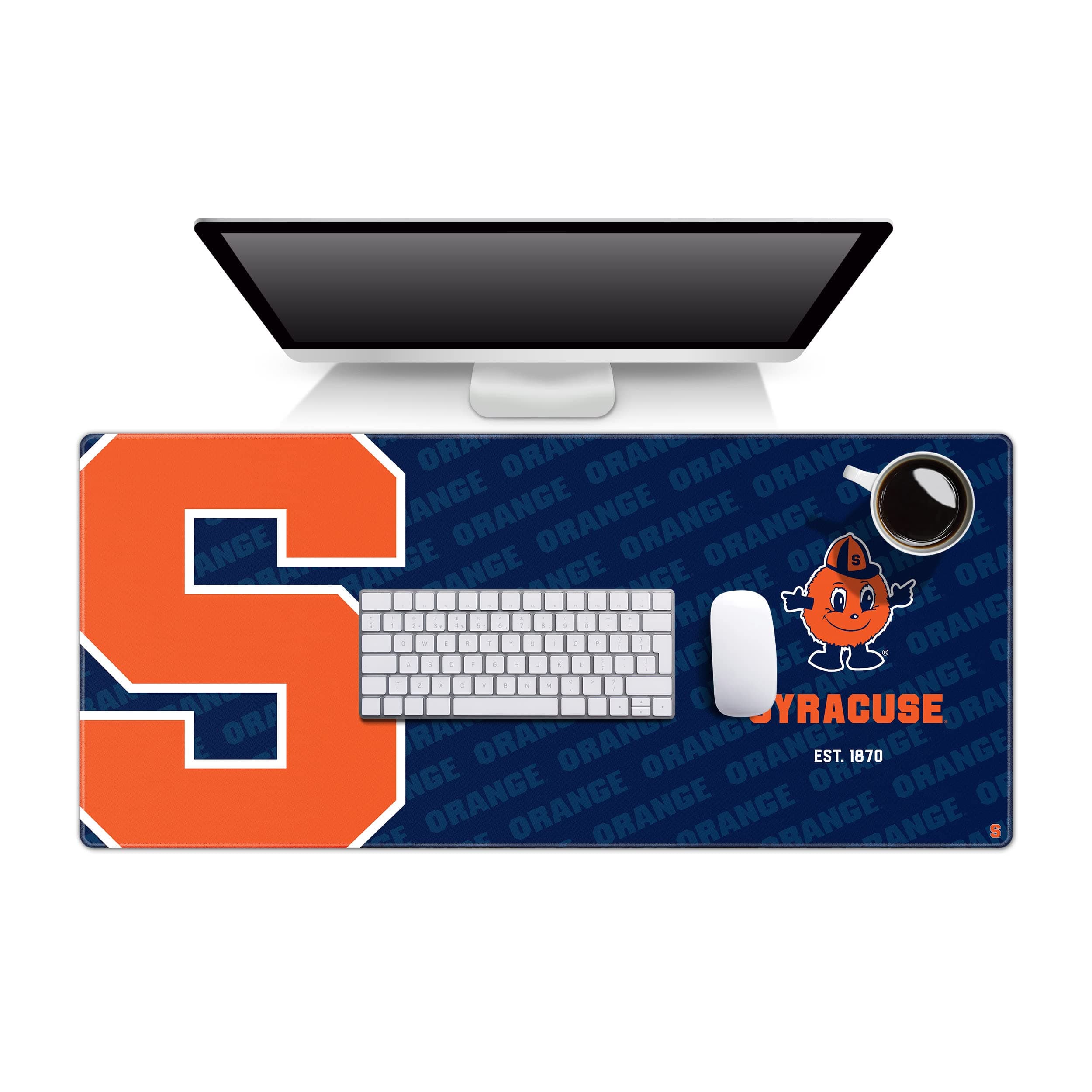 NCAA Syracuse Orange Logo Series Desk Pad