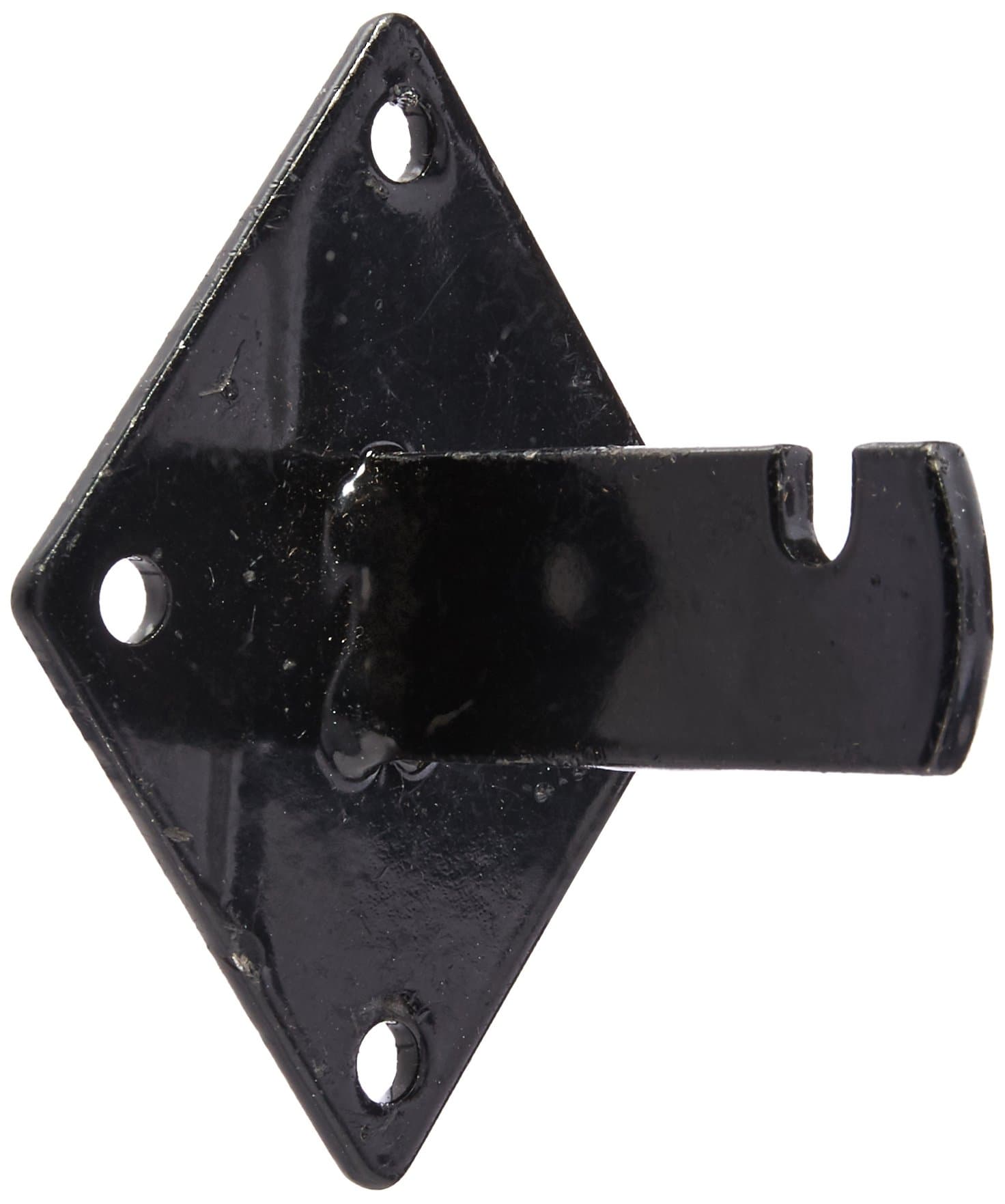 The Competitive Store Gridwall Mount Brackets For Grid or Slatgrid Panels Box of 12 Pcs Black Color