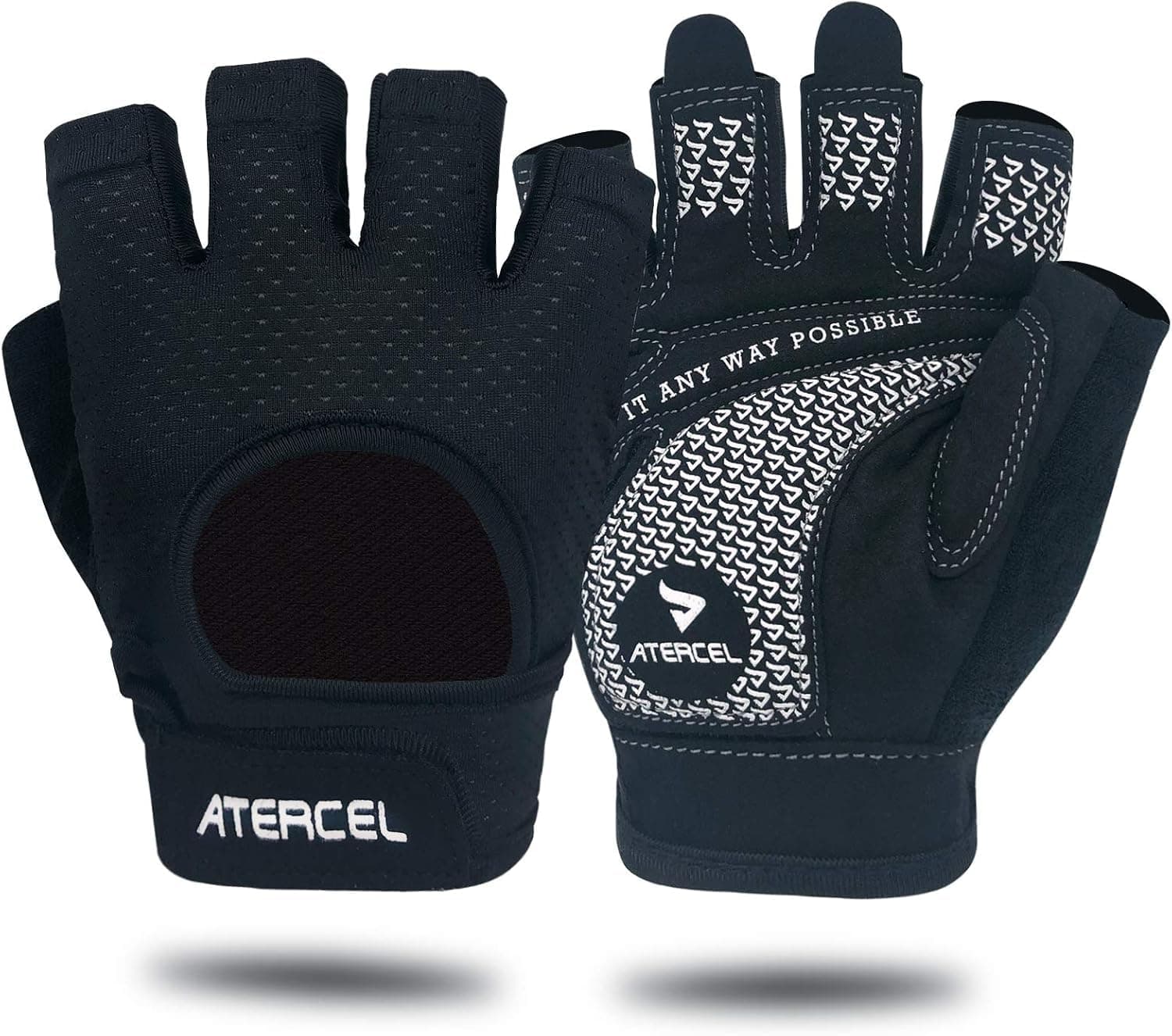 ATERCEL Fitness Gloves for Cycling, Training, Fitness, Breathable Cycling Gloves for Men and Women