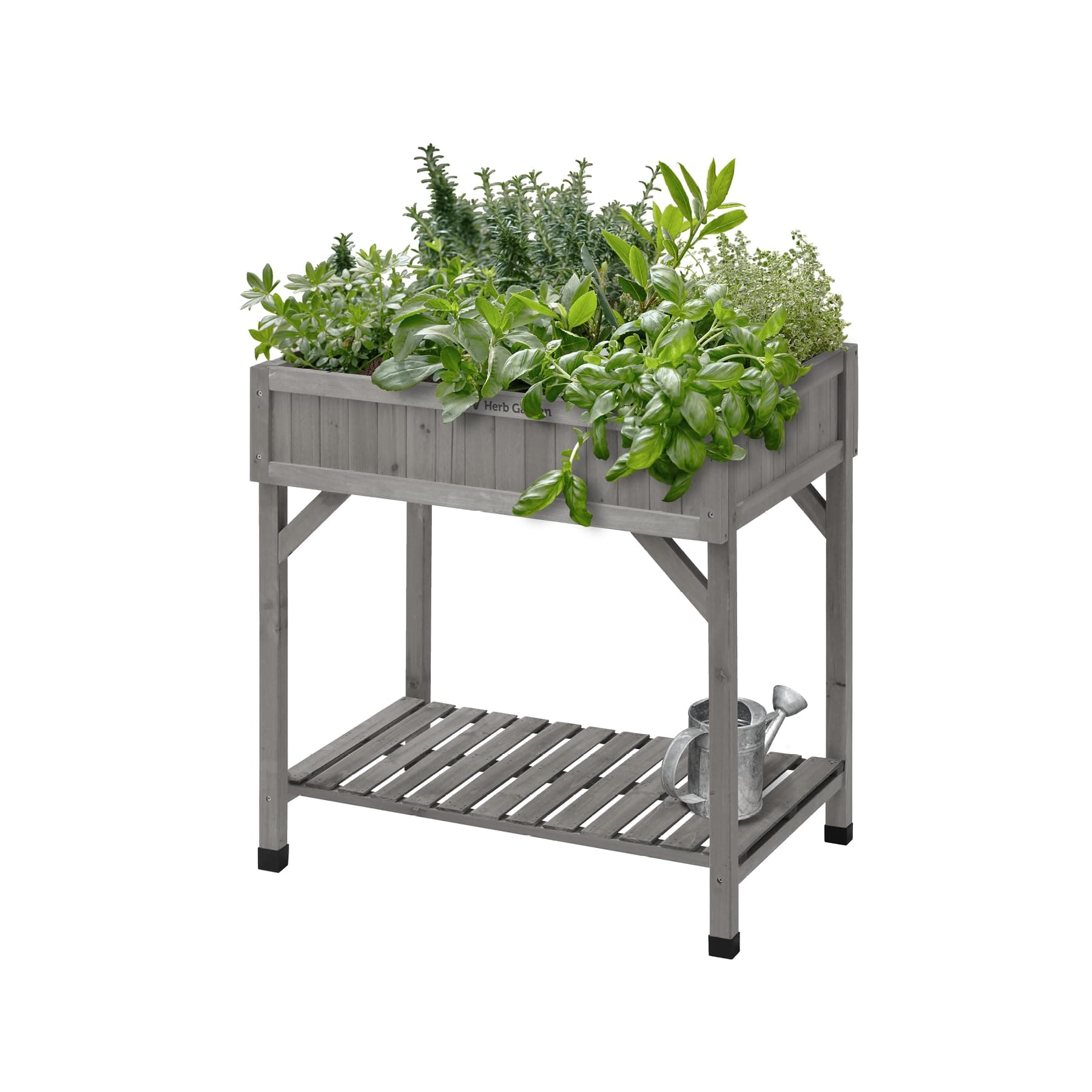 VegTrug 8 Pocket herb Planter Grey, 78x58x80 cm, RHP6007GW