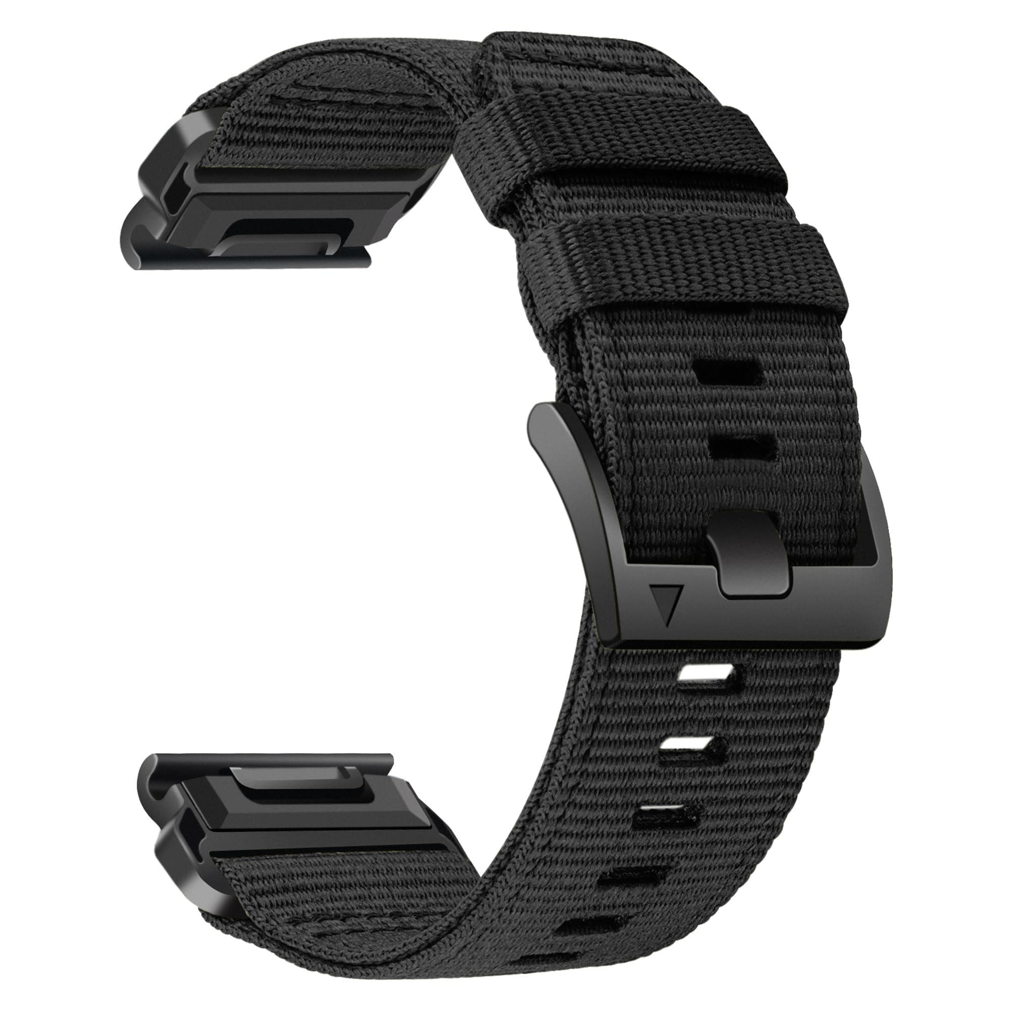 Abanen Rugged Nylon Watch Bands for Garmin Fenix 8 51mm / Fenix 7X / Enduro/Instinct 2X, Adjustable Sports Wrist Strap with Stainless Steel Clasp for Fenix 6X /5X,Tactix 7 Pro, epix Pro 51mm