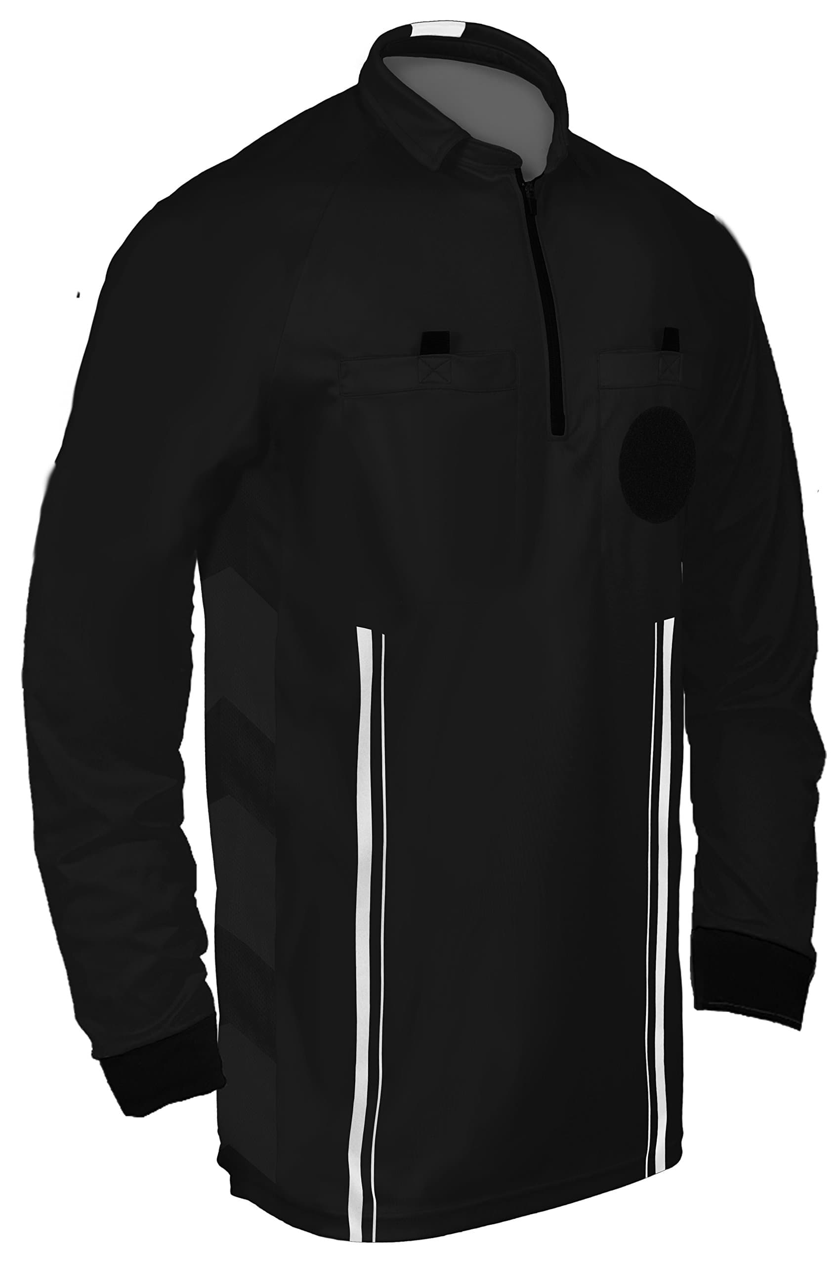 Total Soccer Factory New Pro Soccer Referee Jersey Full Sleeve