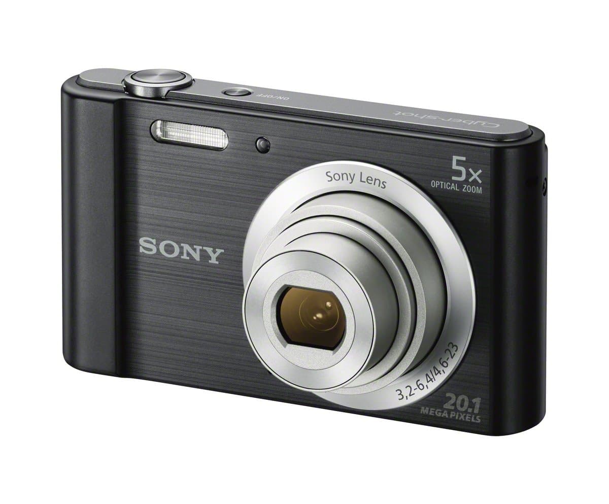 Sony DSC-W800 Digital Camera HD 20.1MP 5X Optical Zoom 2.7 inch LCD Black (BLACK)