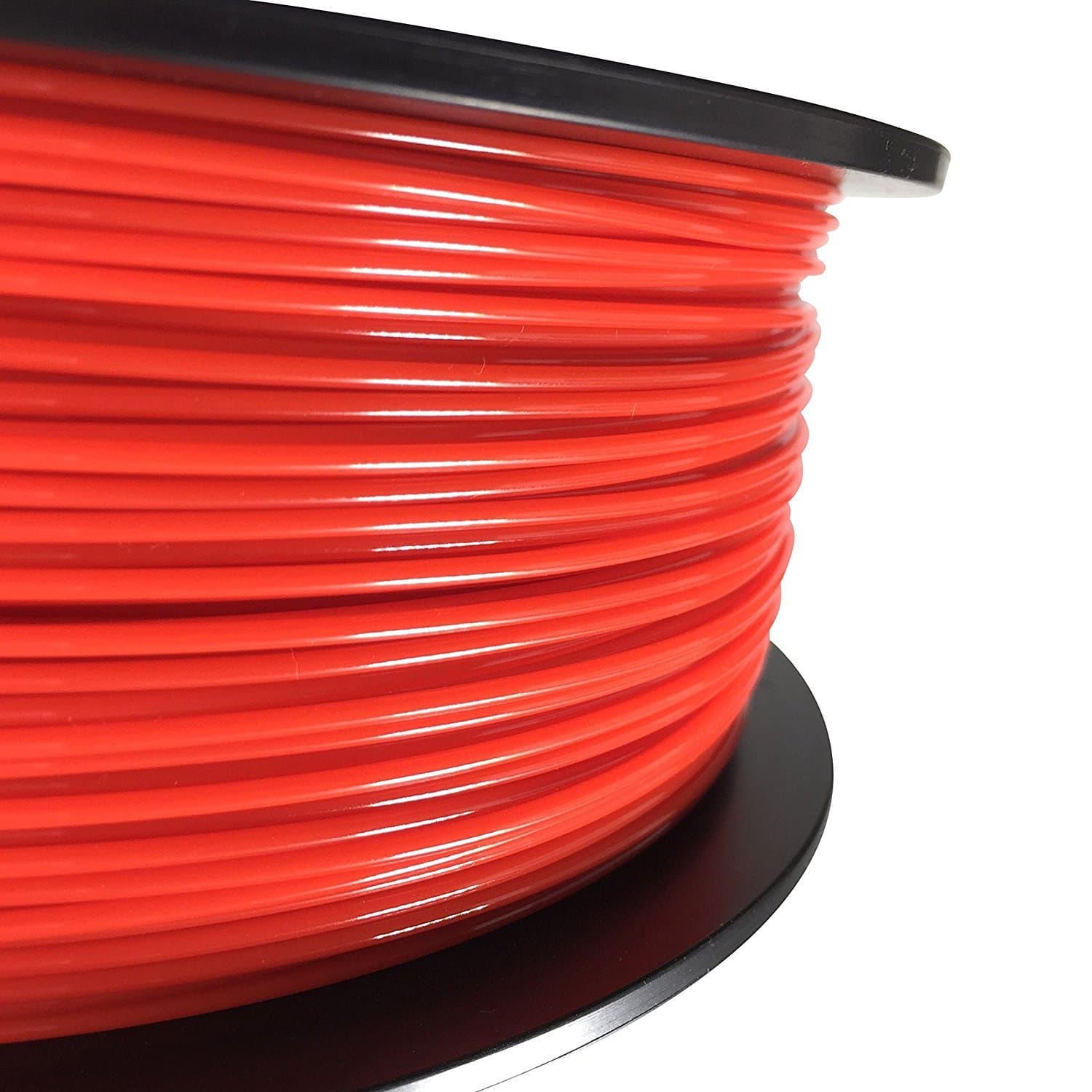 1.75mm 1kg Spool PLA 3D Printer Filament with Dimensional Accuracy + / - 0.02mm (Red)