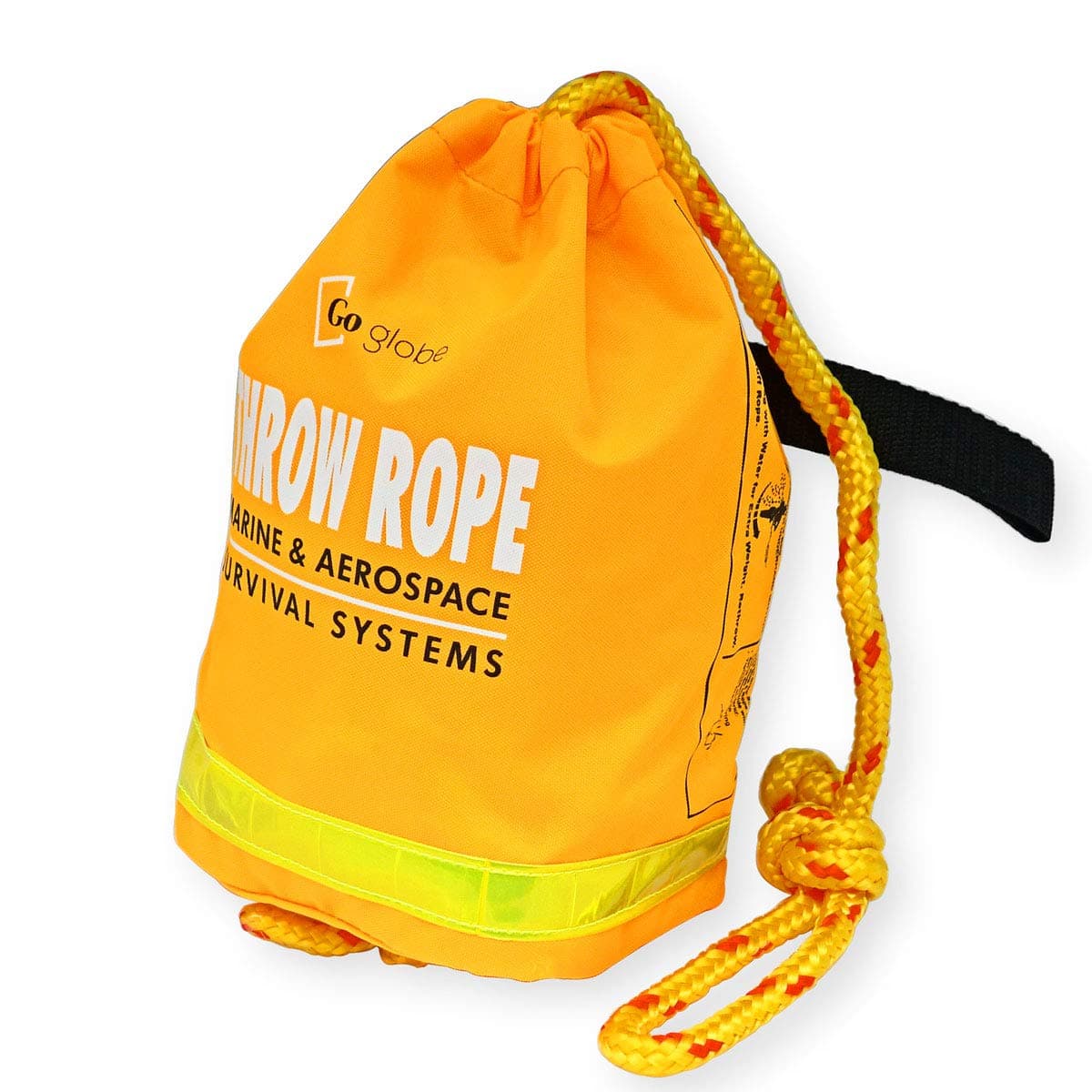 Goglobe Throw Rope Throw Bag 60 Feet Floating Rope for Boating Kayaking Ice Fishing Boat Safety