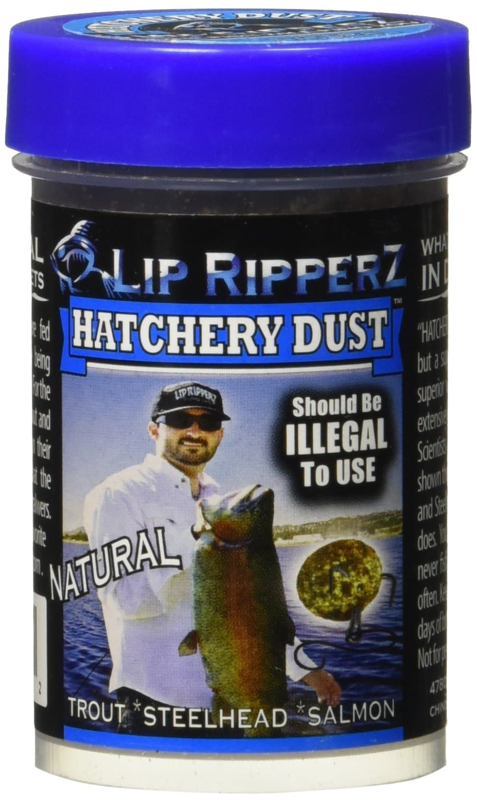 Natural Hatchery Dust Prepared Fishing Bait, Brown