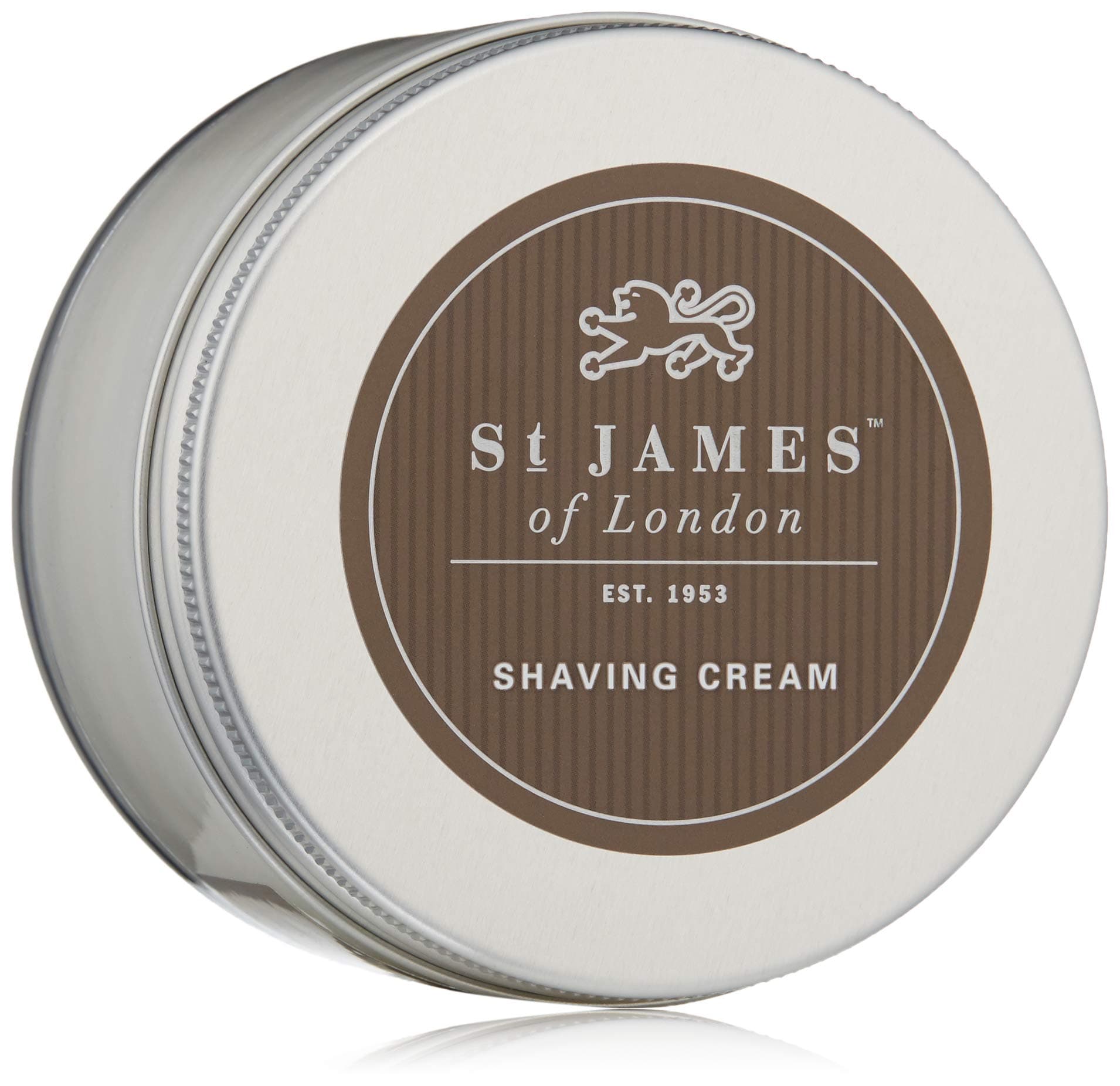 St James of London Cedarwood and Clarysage Shave Cream Jar, 150 ml