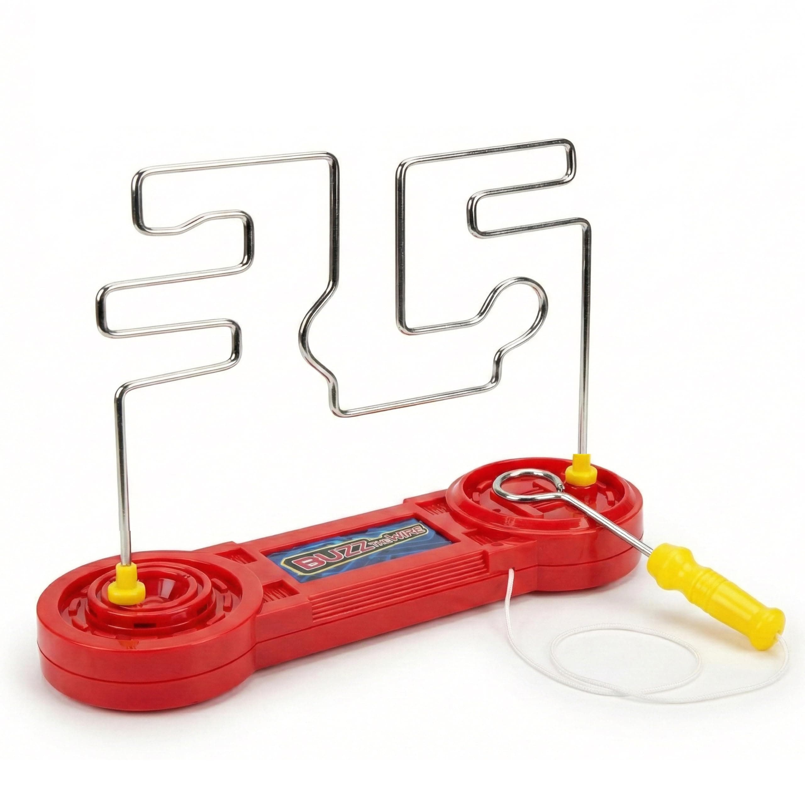 Electronic Beat The Buzz Wire Game - Steady Hand Skill Challenge & Nerve Test - Retro Arcade Party & Family Fun Stocking Filler, Dexterity Toy for Kids & Adults