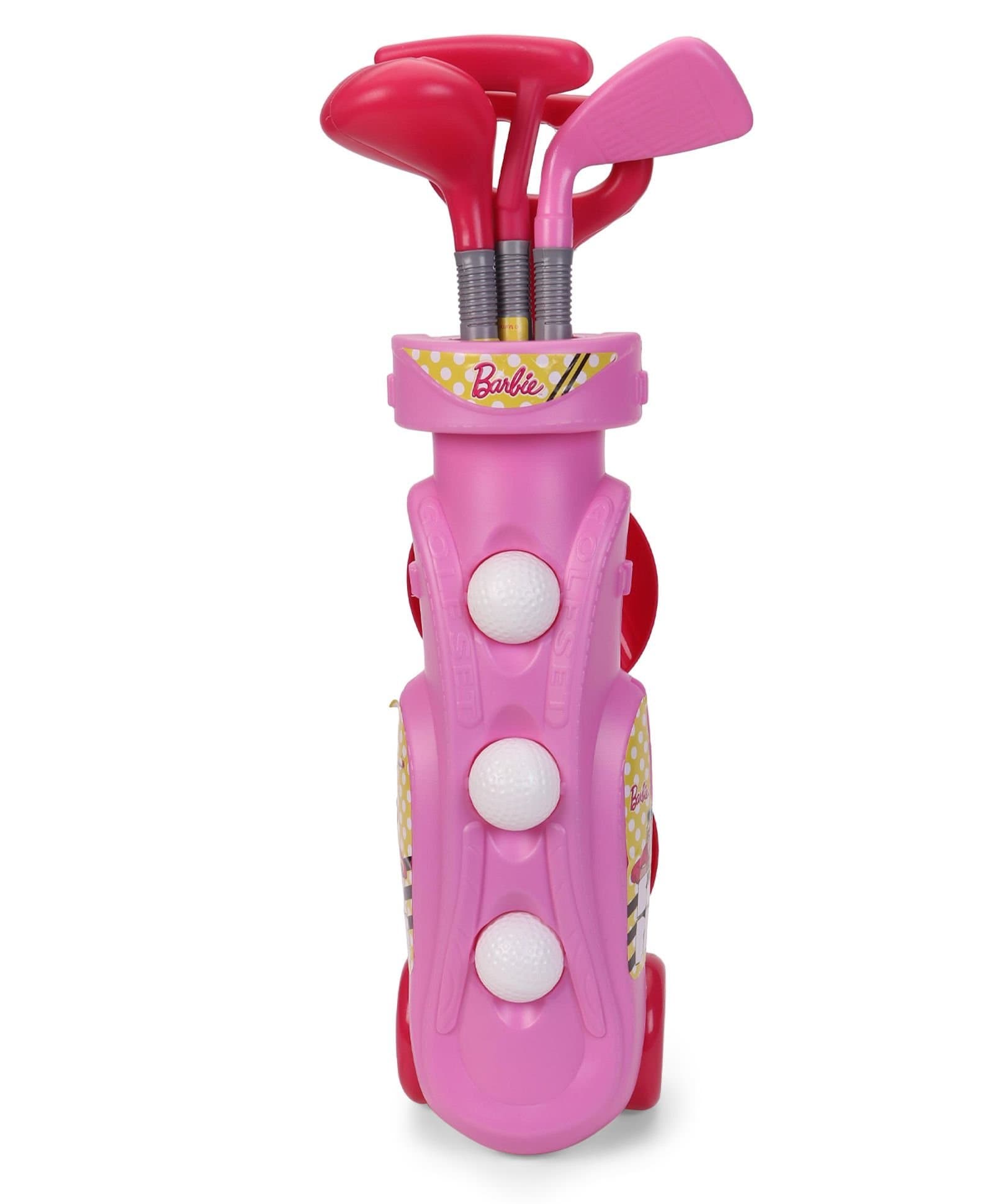 Barbie Golf Set W/Trolley Net