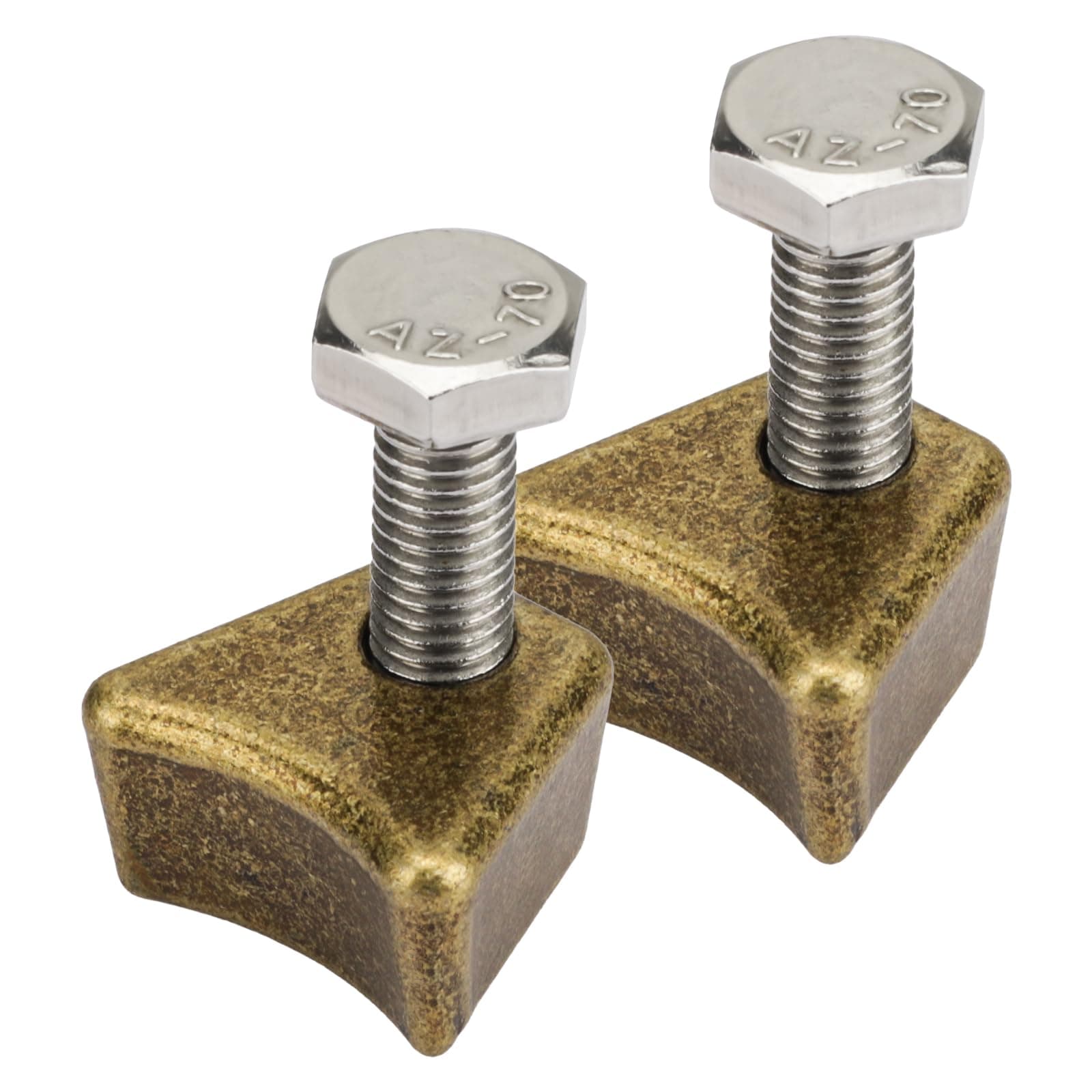 Pool Ladder Anchors Bronze Wedge Assembly, for PW-4C Perma 3", 4" Sockets, In-Ground Swimming Pool Ladder & Stair Rail Anchor Fixing Parts - 2 Pack